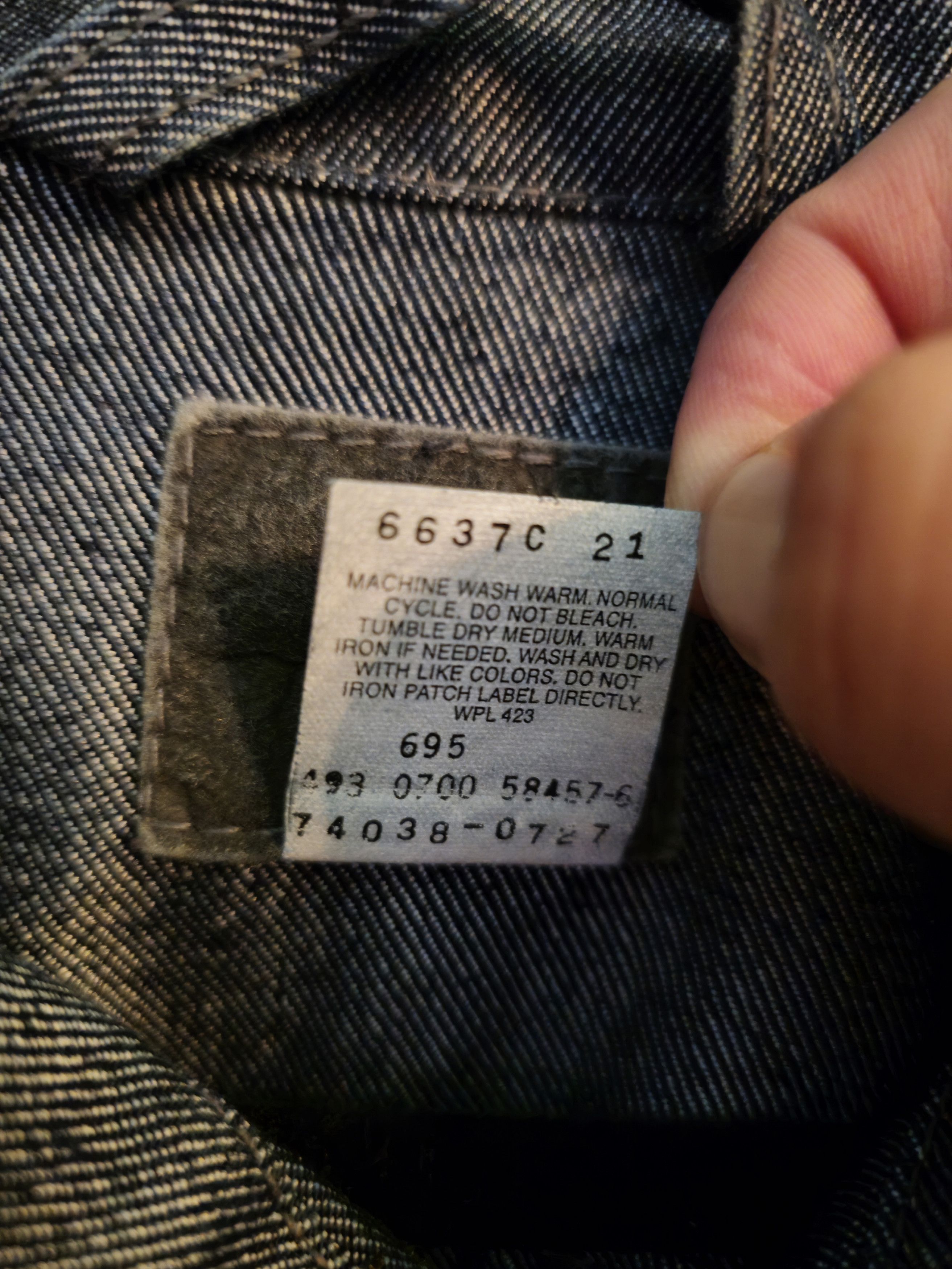 Levi's Levi's Silvertab Trucker Jean Jacket Metallic Blue Denim Size US XL / EU 56 / 4 - 5 Thumbnail