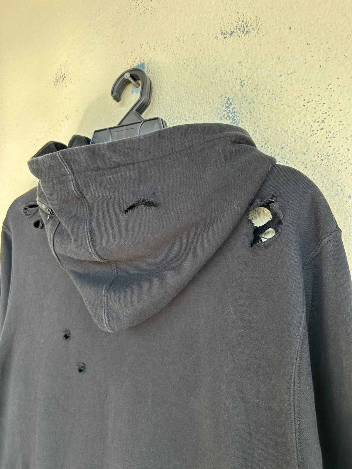 Japanese Brand × Seditionaries Leflah Raw Cul 621 Gunshots Designed Distressed Hoodie Size US M / EU 48-50 / 2 - 6 Thumbnail