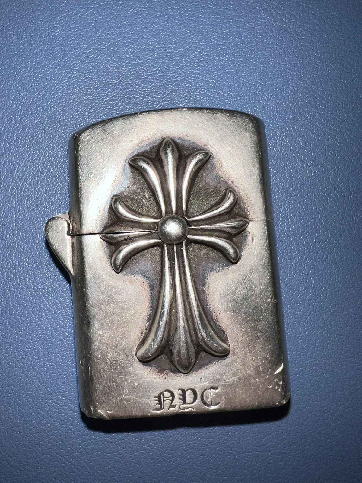 Chrome Hearts Chrome Hearts “NYC” Zippo Lighter Grailed