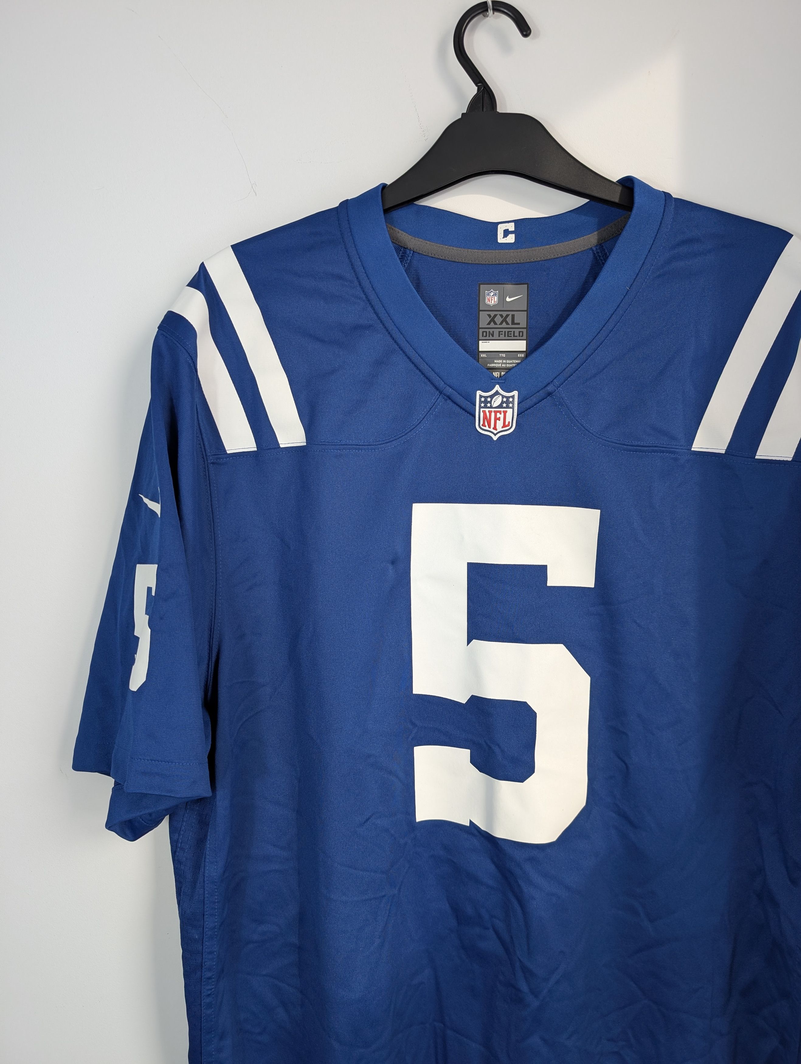 Nike Nike NFL Indianapolis Colts Richardson 5 Jersey XXL Baggy Size US XXL / EU 58 / 5 - 2 Thumbnail