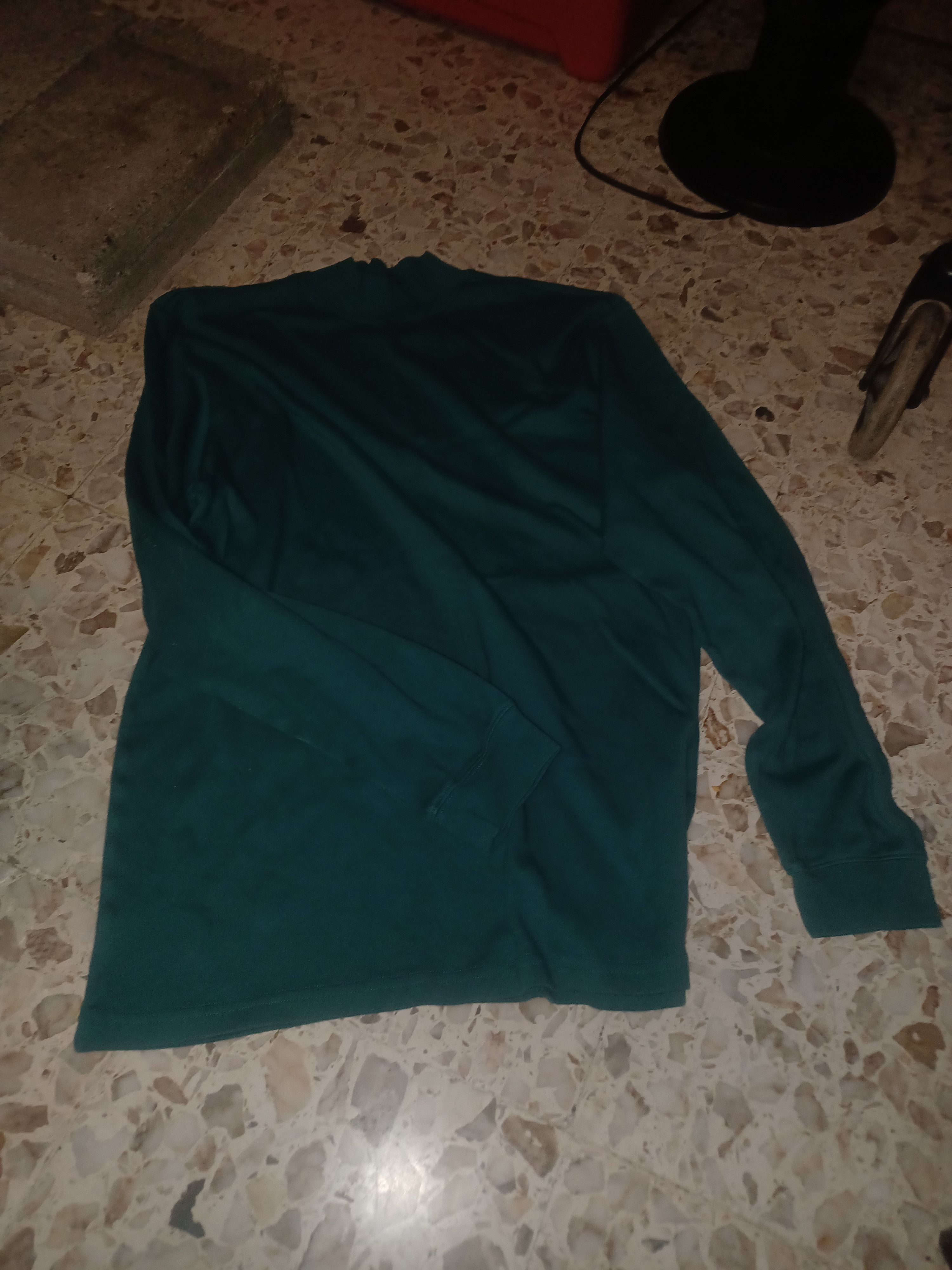 Basic Editions Basic Editions Women's Long Sleeve Tee XLT Green NWOT Size ONE SIZE - 1 Thumbnail