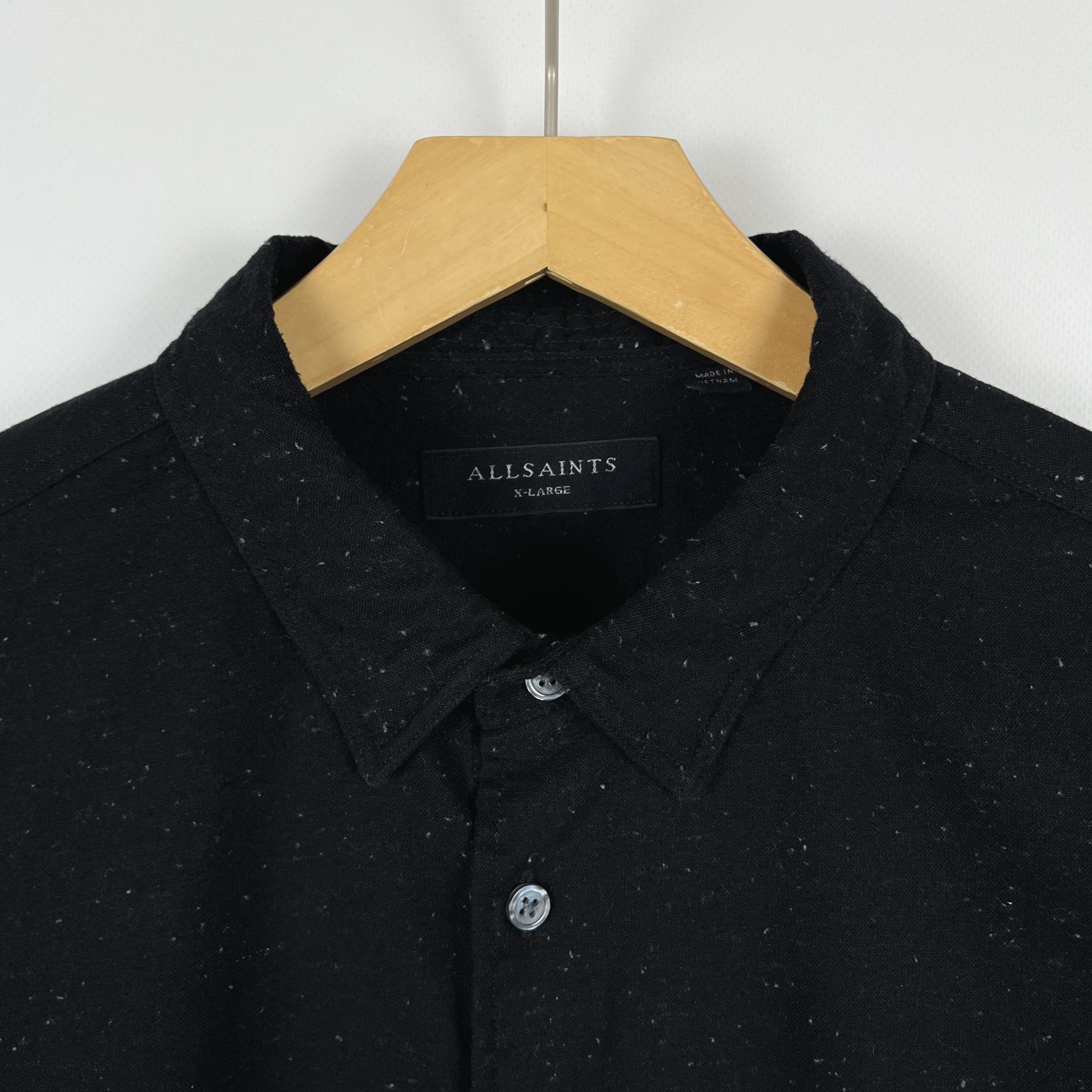 Allsaints Designer AllSaints Petrel Long Sleeve Button Up Shirt Size US XL / EU 56 / 4 - 9 Thumbnail