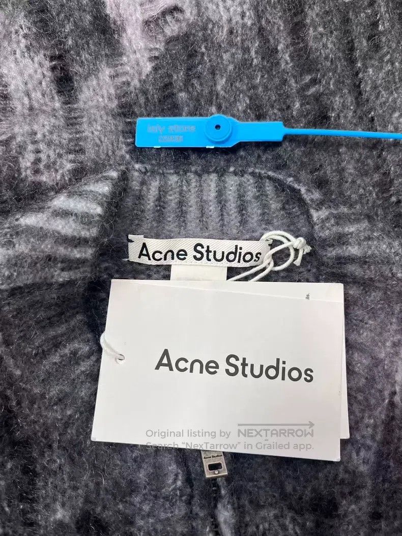 Acne Studios Acne Studios Distressed, vintage, zipper closure mohair kn Size US S / EU 44-46 / 1 - 5 Thumbnail
