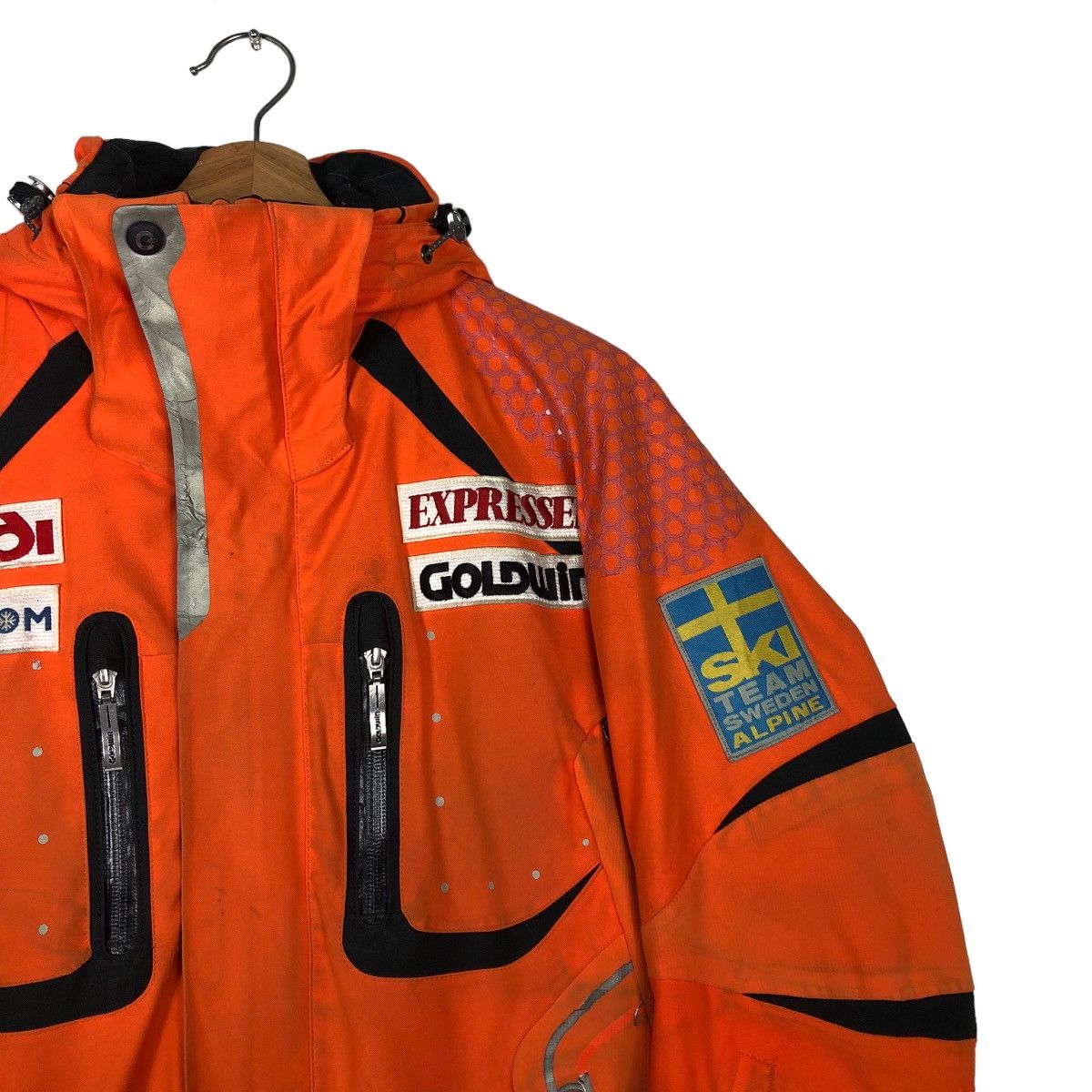 Japanese Brand 🔥90’s Vintage Ski Jacket Multi Pocket Bondage Goldwin Japan Size US XXS / EU 40 - 6 Thumbnail