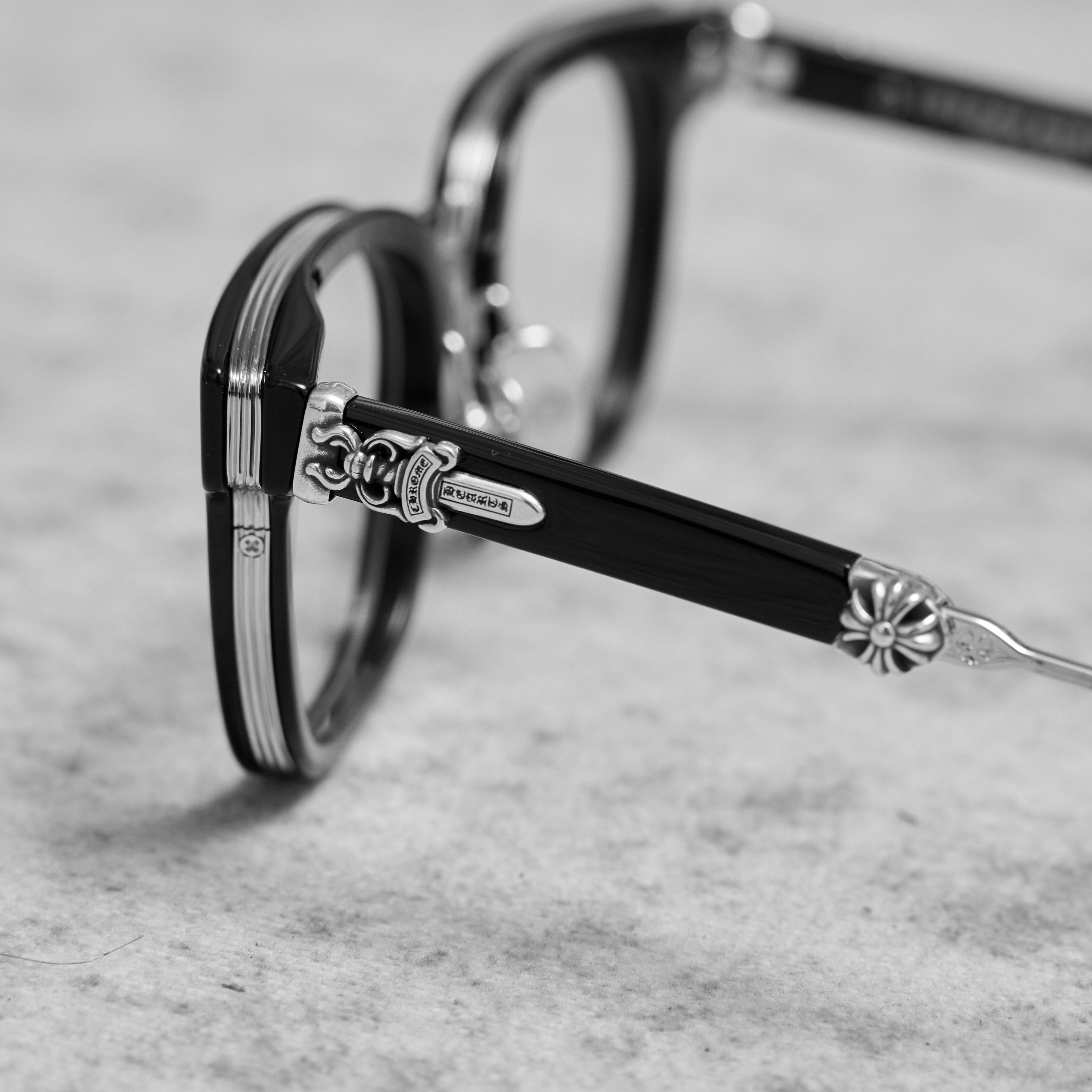 Chrome Hearts CHROME HEARTS DUCK BUTTER Black/Shiny Silver Size ONE SIZE - 5 Thumbnail