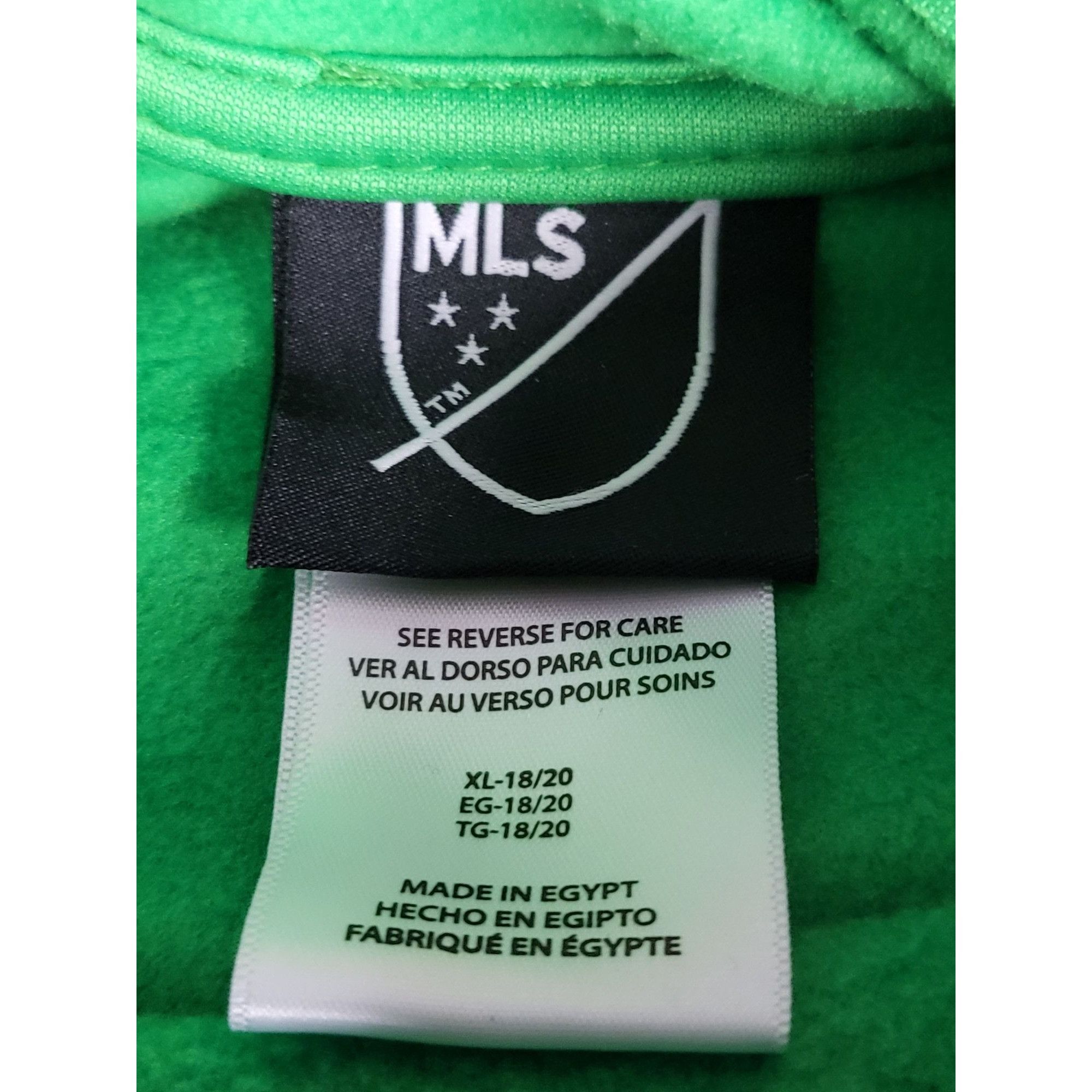 Chelsea Soccer MLS Austin FC Youth XL 18/20 Hoodie Green Graphic Print Socc Size US S / EU 44-46 / 1 - 3 Thumbnail