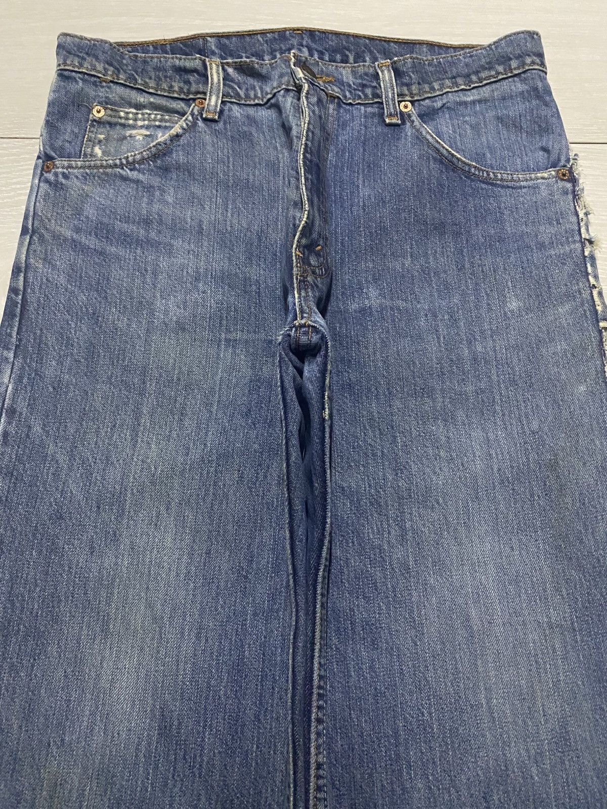Levi's Vintage Levis 607 Orange Tab Jeans Size US 32 / EU 48 - 3 Thumbnail