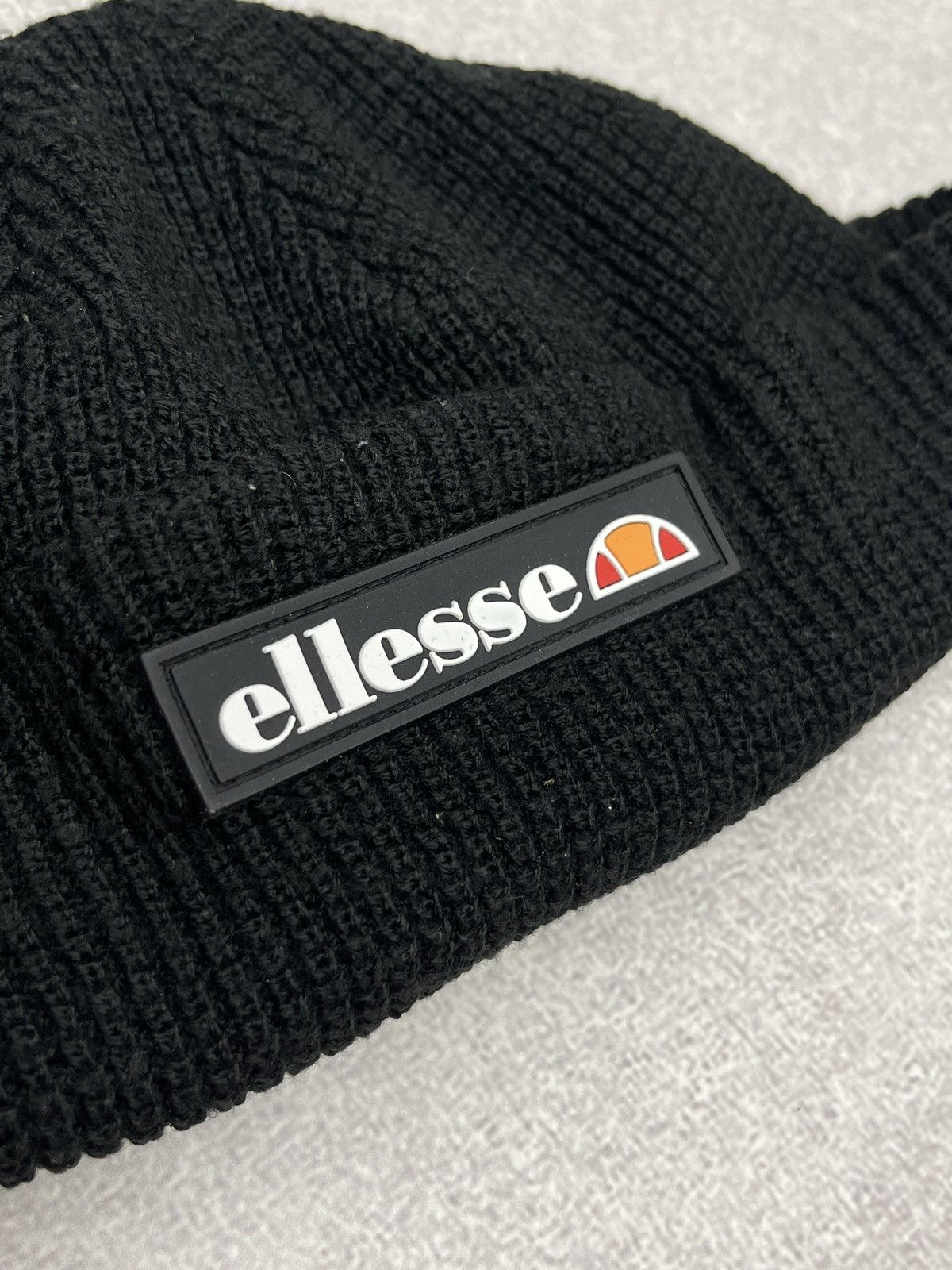 Ellesse Mens Ellesse Beanie Hat Black Size ONE SIZE - 5 Thumbnail