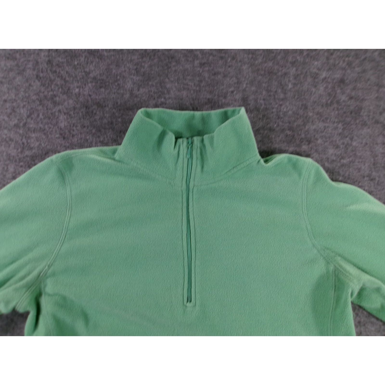 Gap Gap Jacket Womens Small Green Quarter Zip Fleece Pullover Causal Capsule Stretch Size S / US 4 / IT 40 - 2 Thumbnail