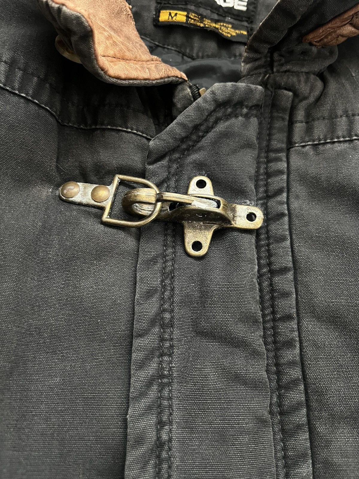 Mirage Vintage Mirage SAINTS Denim Long Jacket Distressed Size M Size US M / EU 48-50 / 2 - 7 Thumbnail