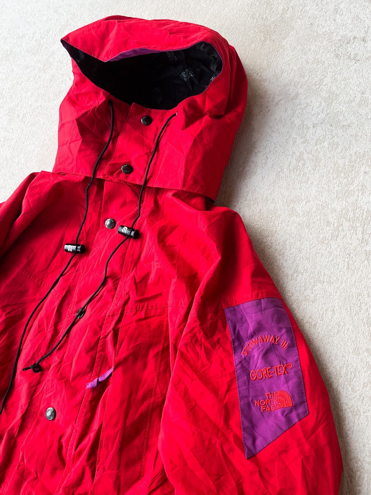 The North Face 90’s TNF Stowaway III Goretex Mountain Outdoor jacket Size US L / EU 52-54 / 3 - 10 Thumbnail