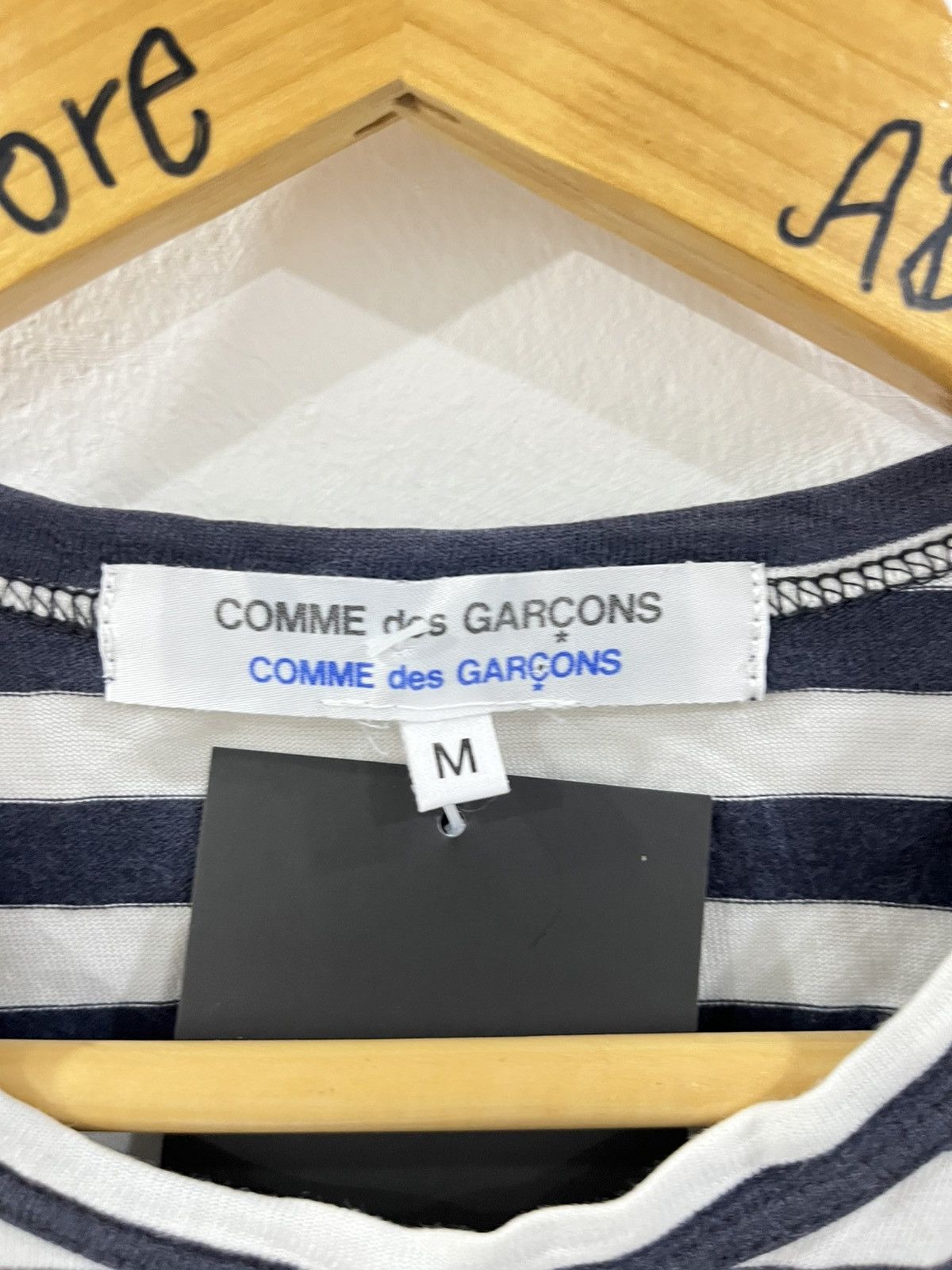 Comme des Garcons Comme Des Garcon Stripe Long Sleeve T shirt Size M / US 6-8 / IT 42-44 - 7 Thumbnail