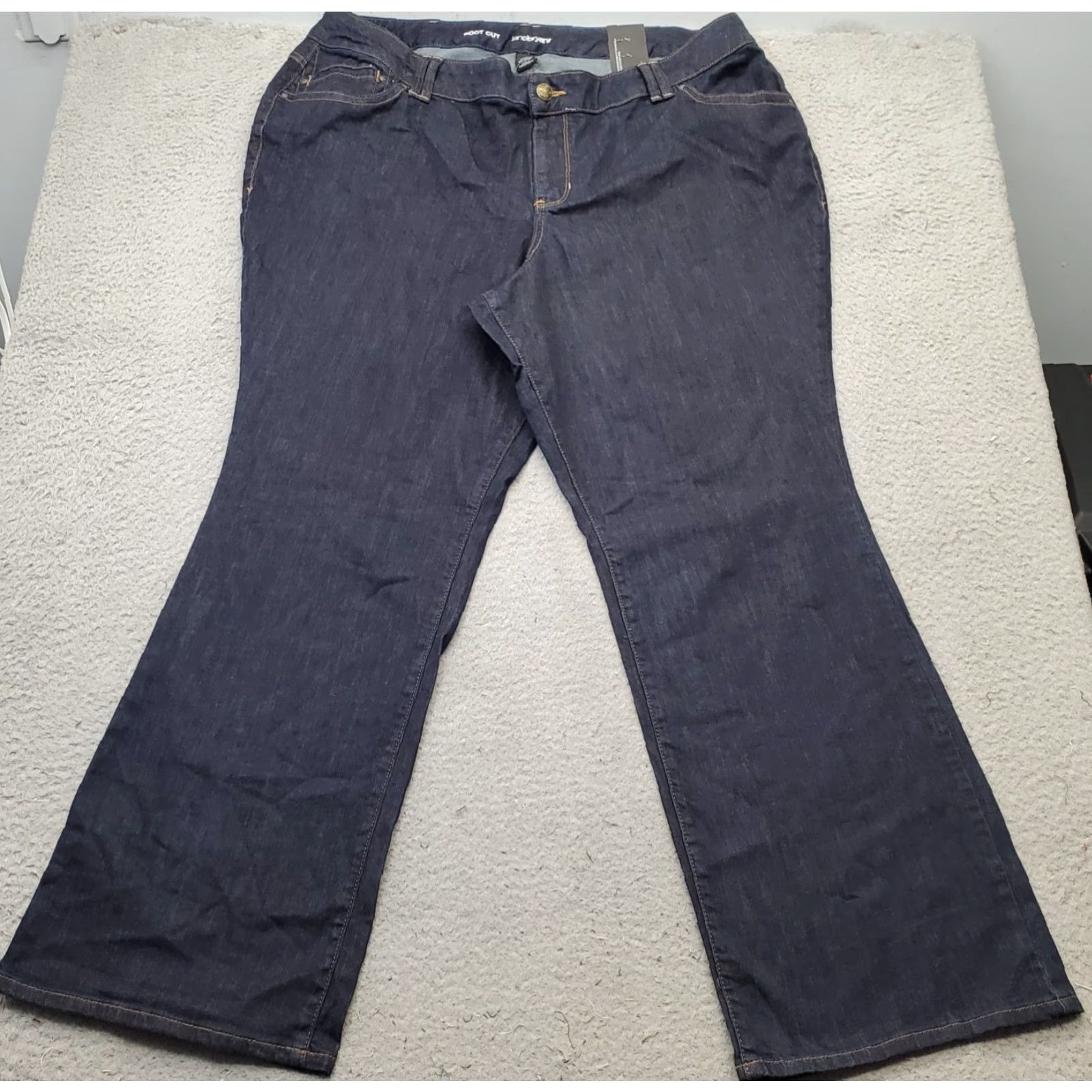 Vintage Lane Bryant Womens Distinctly Boot Jeans 24W Blue Denim Streetwear Size 24W Womens Size 42" / US 20 - 2 Thumbnail