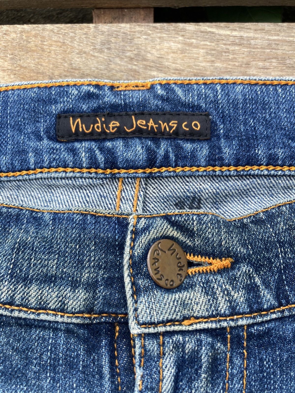 Nudie Jeans Worn Out Nudie Jeans Indigo Blue Seasoned Hige Size US 32 / EU 48 - 6 Thumbnail