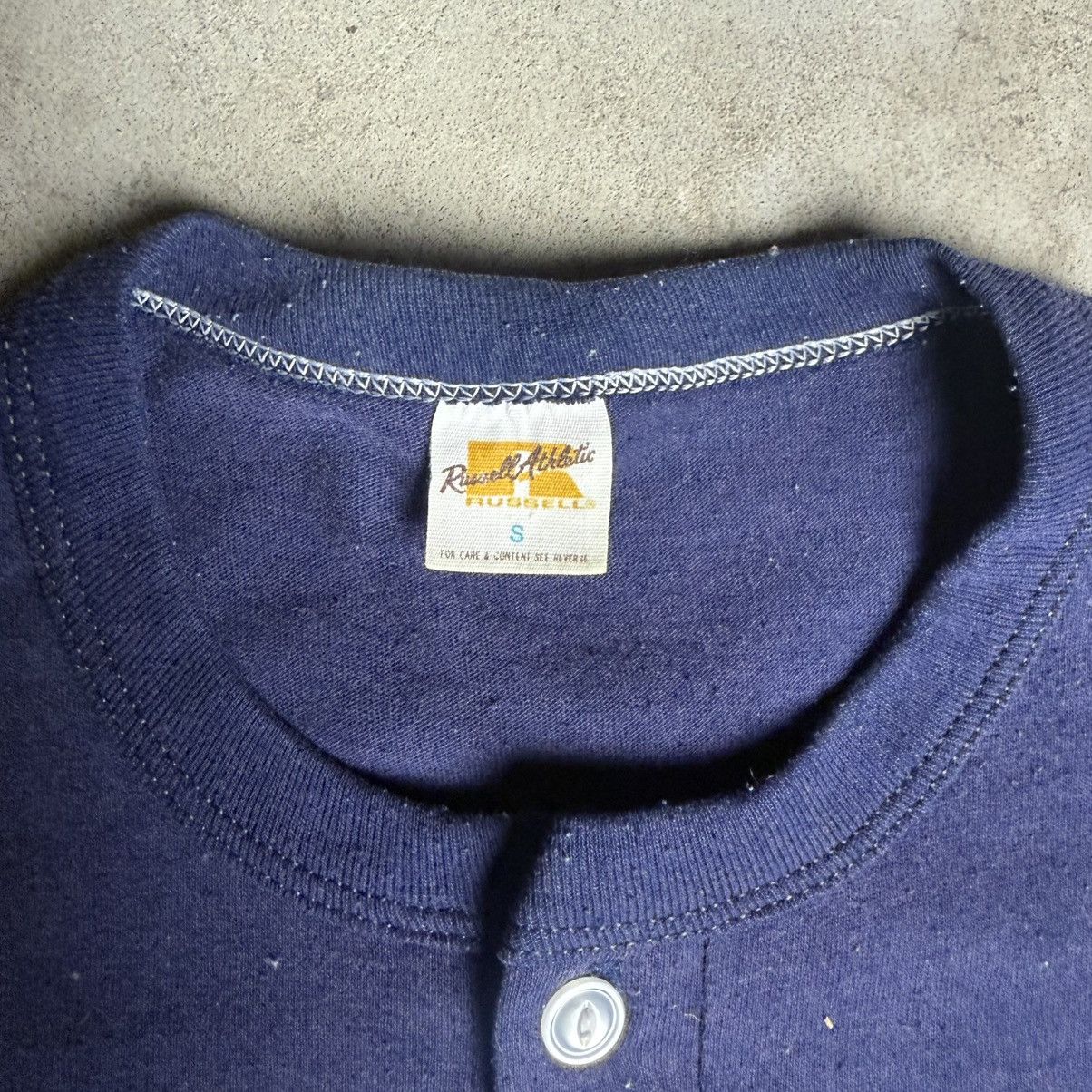 Russell Athletic Russell Athletic “Memphis State” Henley Tee 1970s Size US S / EU 44-46 / 1 - 3 Thumbnail