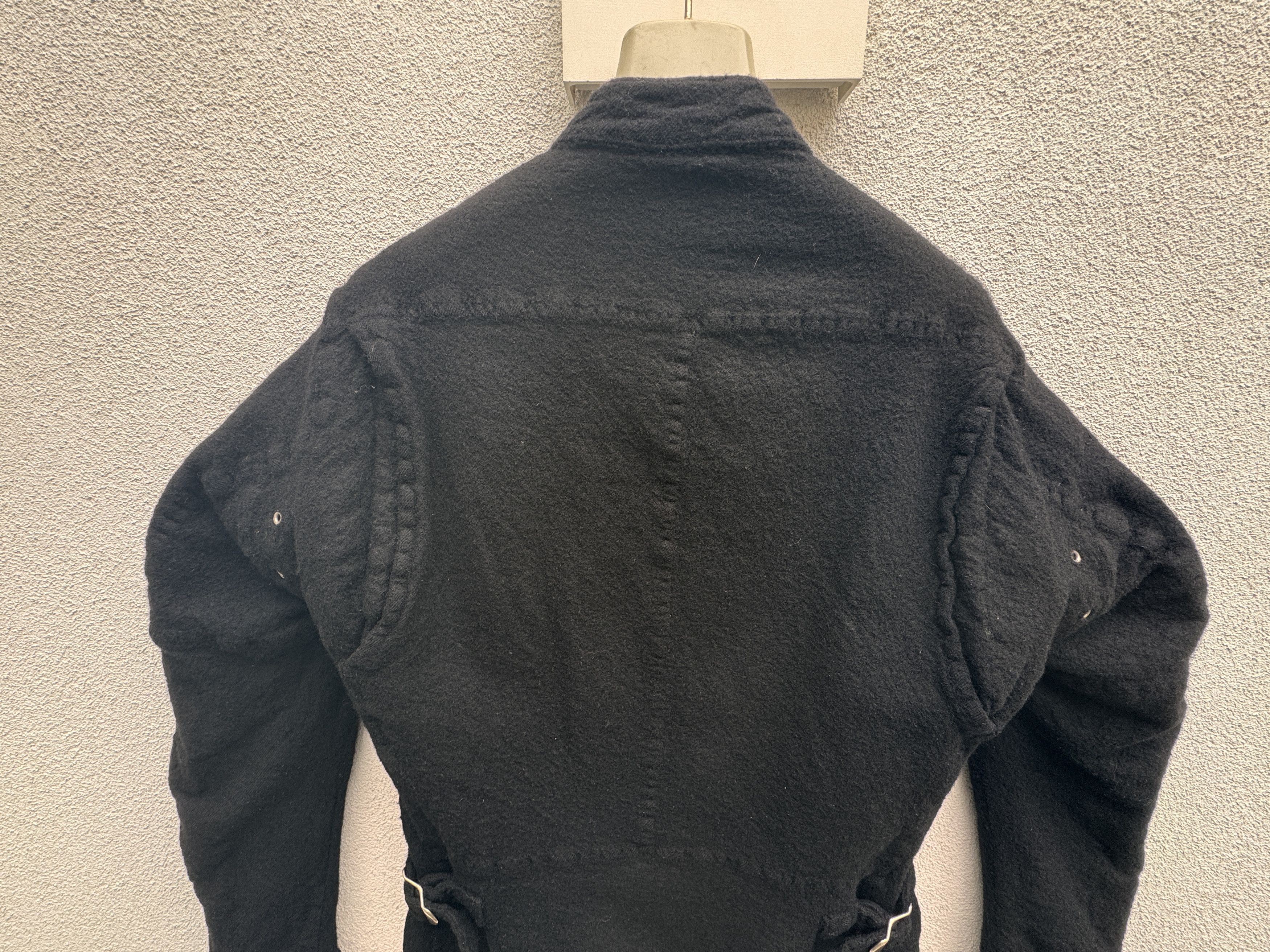 Comme des Garcons Junya Watanabe x Comme des Garcons Biker Wool Jacket Size US M / EU 48-50 / 2 - 9 Thumbnail