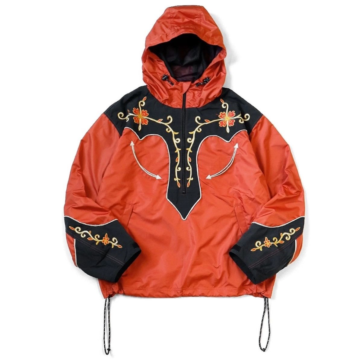 Kapital tenesse taffeta embroidered light parka