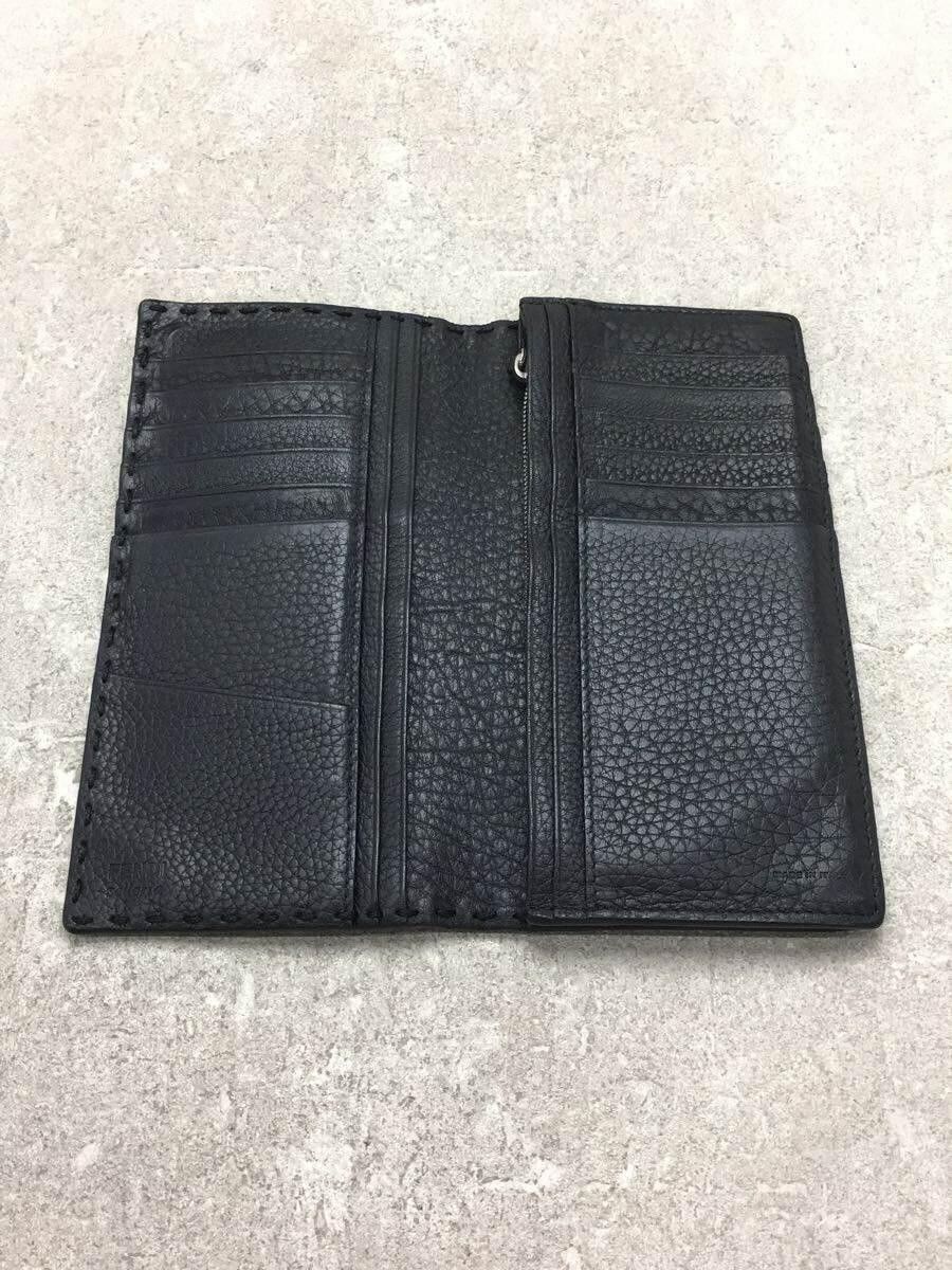 Fendi Fendi Leather Long Wallet Black Size ONE SIZE - 4 Thumbnail