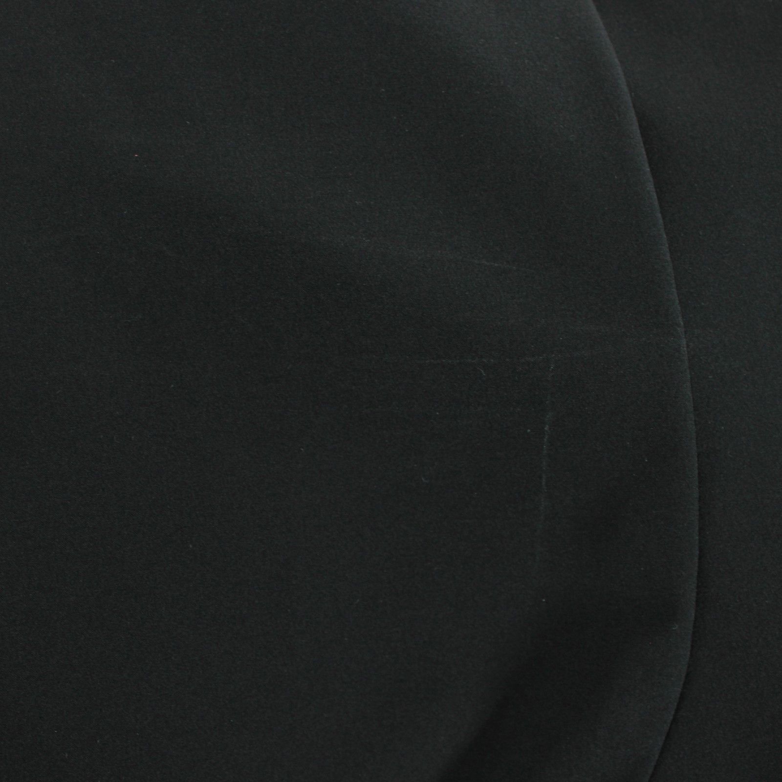 SMYTHE Smythe Black Ruched Blouse w/ Zipper & Shoulder Pads Size 10 Size L / US 10 / IT 46 - 8 Thumbnail