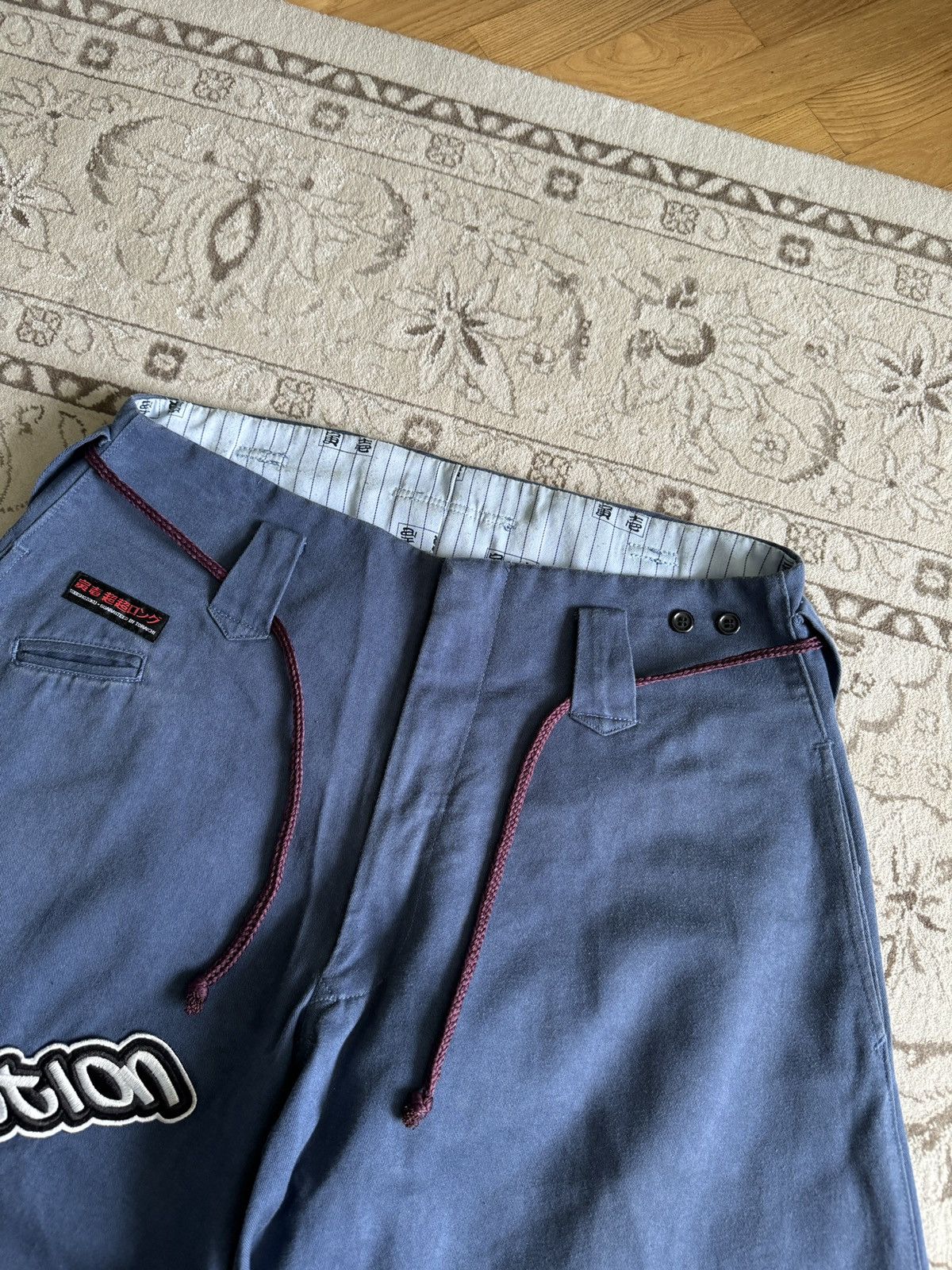 Japanese Brand Vintage Tobishozoku by Toraichi Baggy Japanese Work Pants Size US 32 / EU 48 - 12 Thumbnail