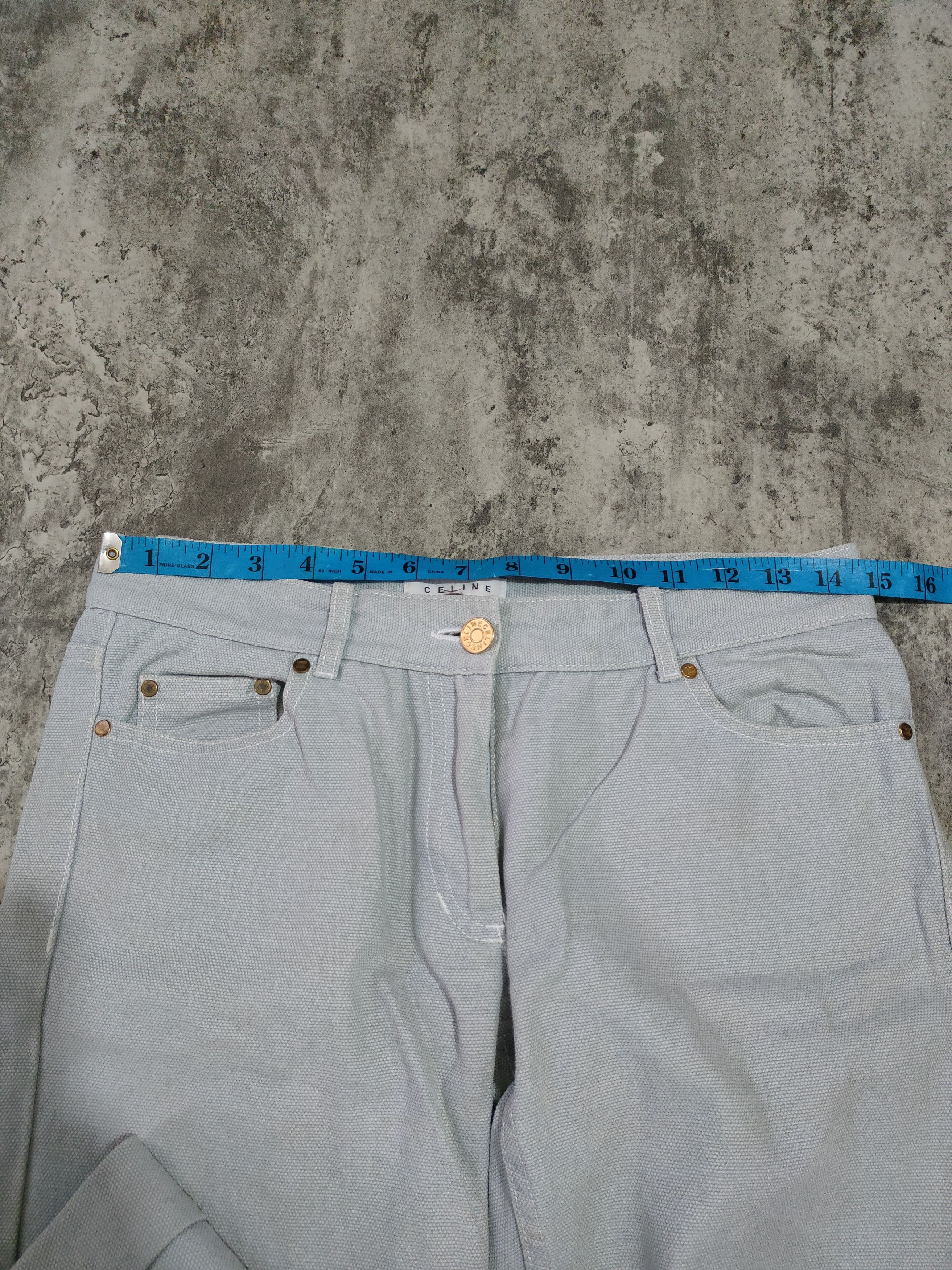 Celine Celine Modele Depose Croppeds jeans Size 29" - 20 Thumbnail