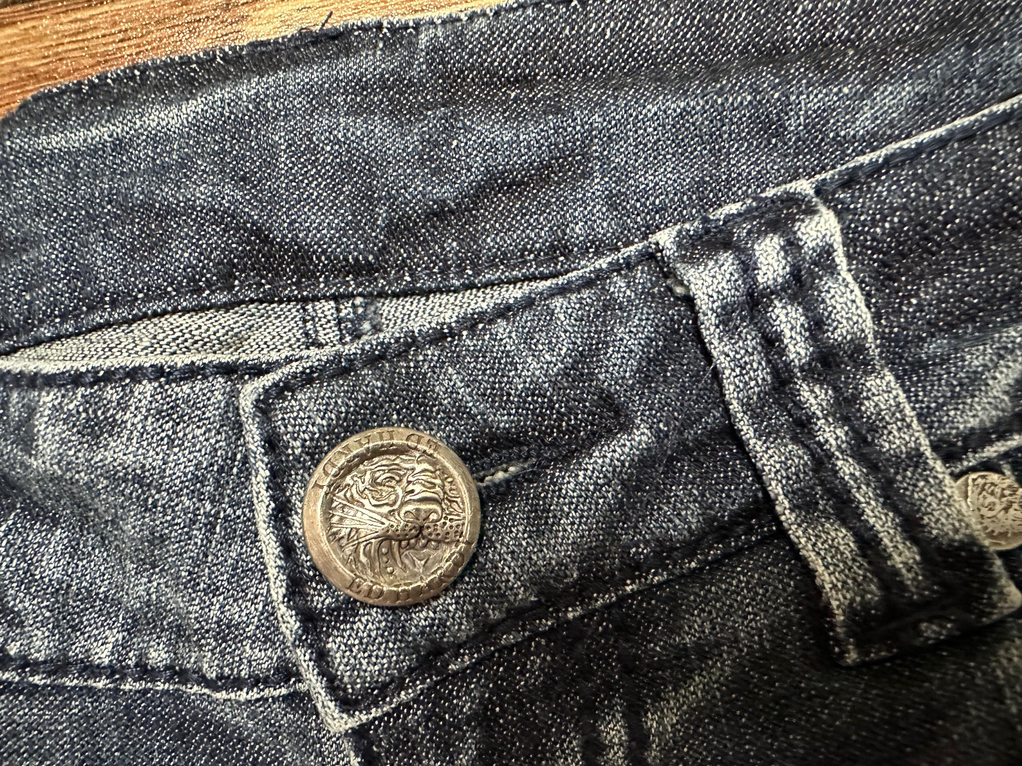 Ed Hardy × Vintage Vintage Ed hardy jeans Tiger embroidered Size US 26 / EU 42 - 12 Thumbnail