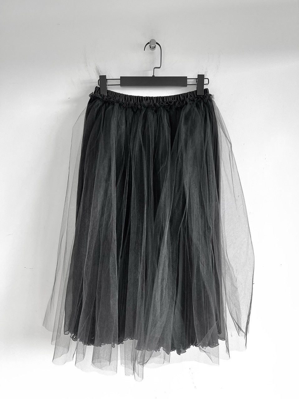 Comme des Garcons COMME des GARCONS Nylon Layered Tulle sheer Pleated Skirt Size 27" / US 4 / IT 40 - 1 Thumbnail