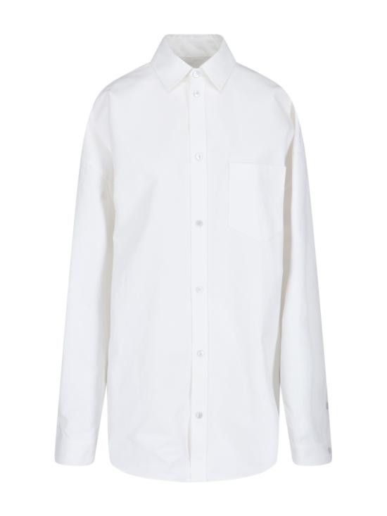 Tシャツ・カットソー BALENCIAGA Women Tunic Tops 794462TQM30 9140WHITE Balenciaga BALENCIAGA Women Shirts 794462 TQM30 9140 White