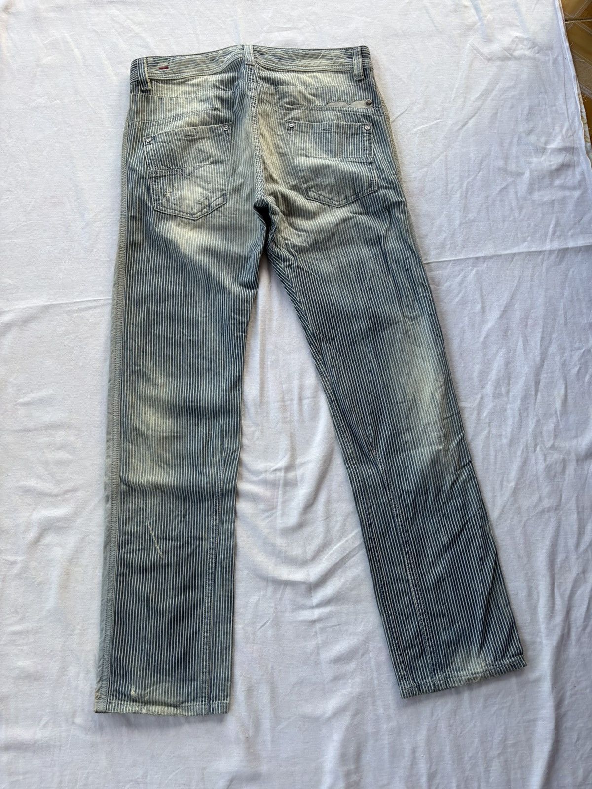 Diesel BUY IT NOW🔥DIESEL DARRON FADED STRIPE DISTRESSED DENIM JEANS Size US 31 - 4 Thumbnail