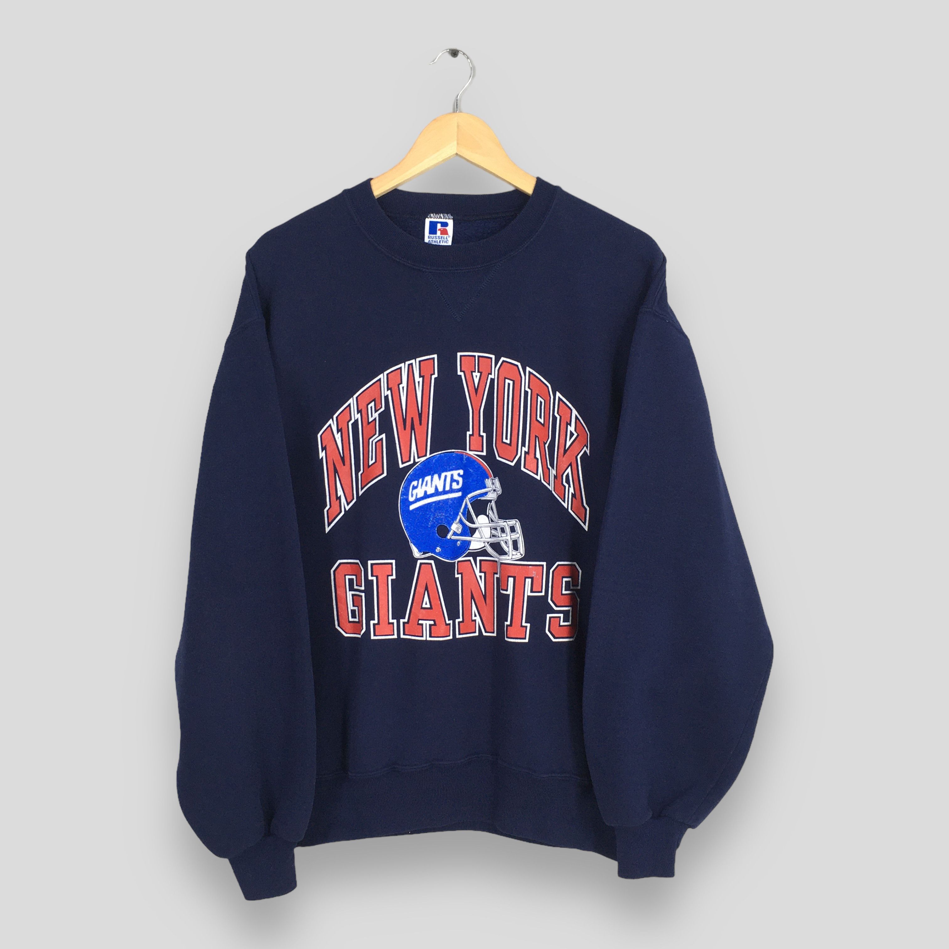 image of 90's New York Giants Nfl Sweatshirt Xlarge in Blue, Men's