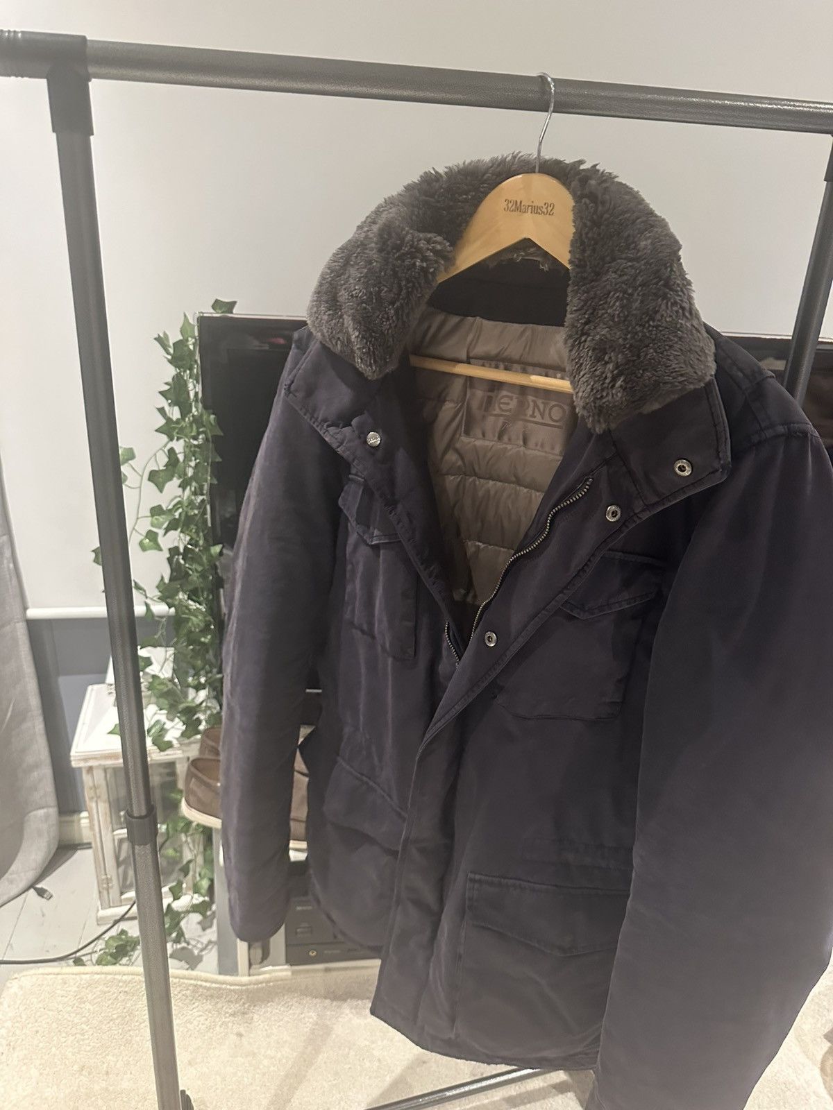 HERNO JACKET - Fur Collar