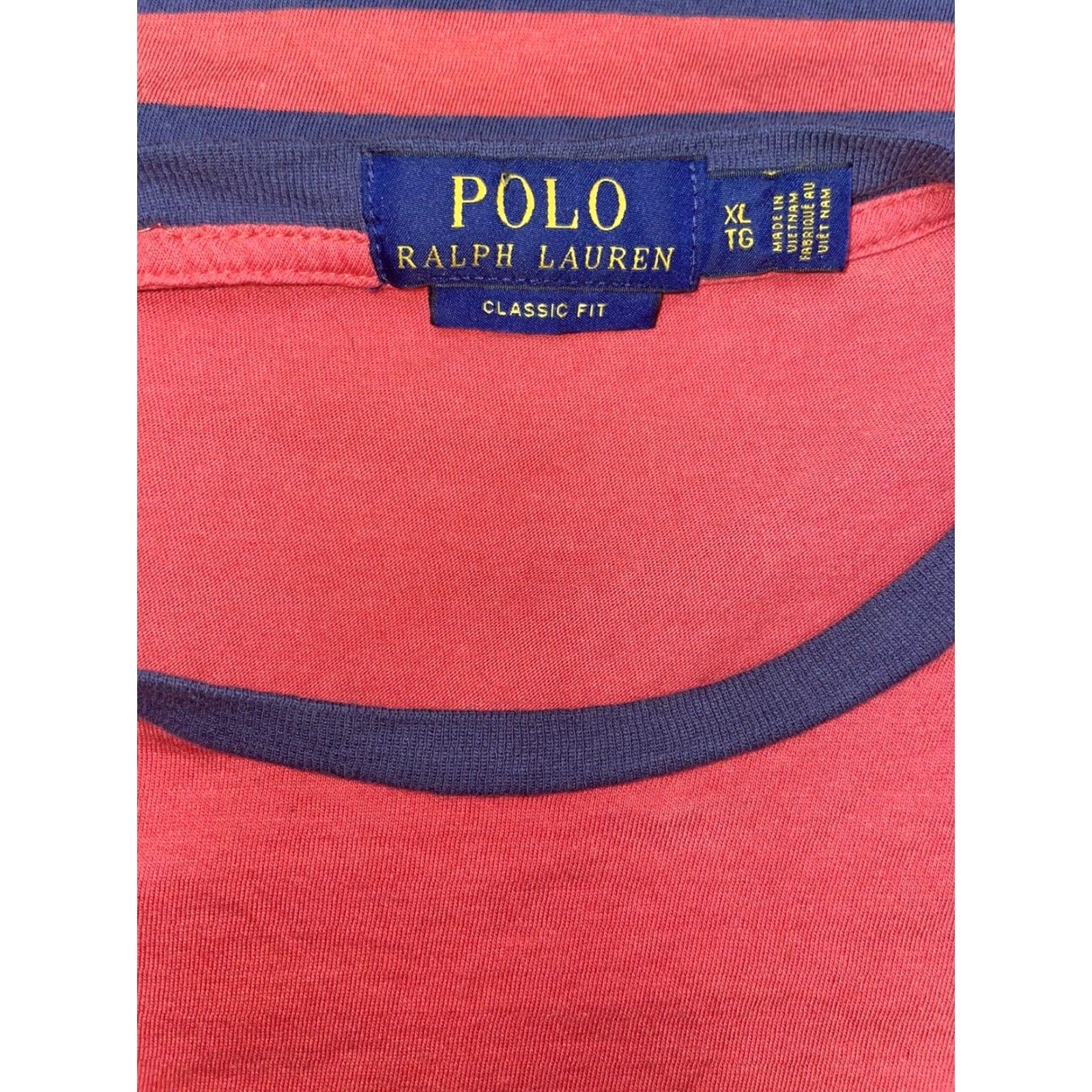 Polo Ralph Lauren Polo Ralph Lauren T-Shirt Red XL Men Classic Fit Shirt Mens XL Red Online Value Done Size US XL / EU 56 / 4 - 7 Thumbnail