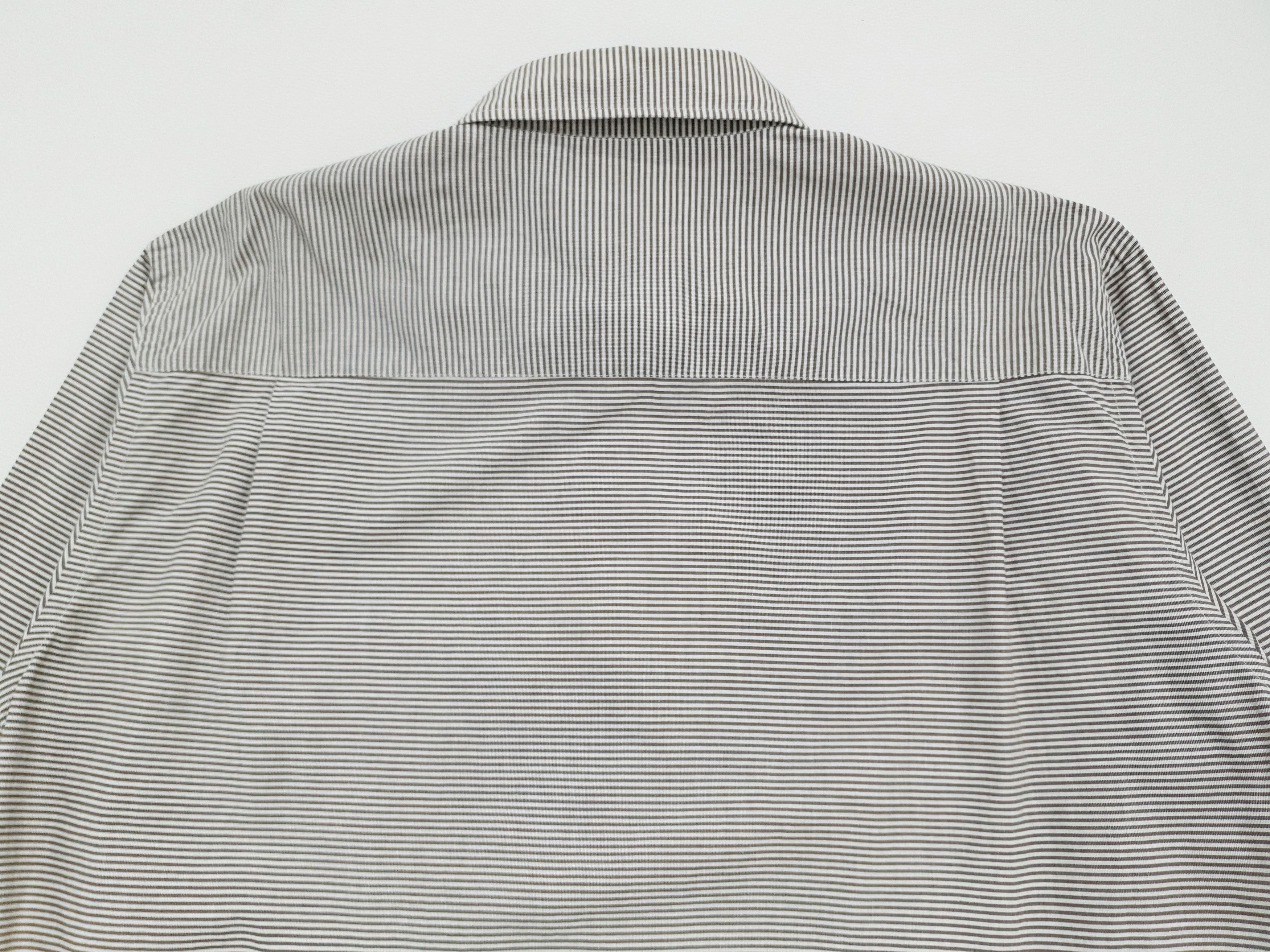Karl Lagerfeld Lagerfeld Homme Pinstripe Button Down Shirt Size US L / EU 52-54 / 3 - 10 Thumbnail