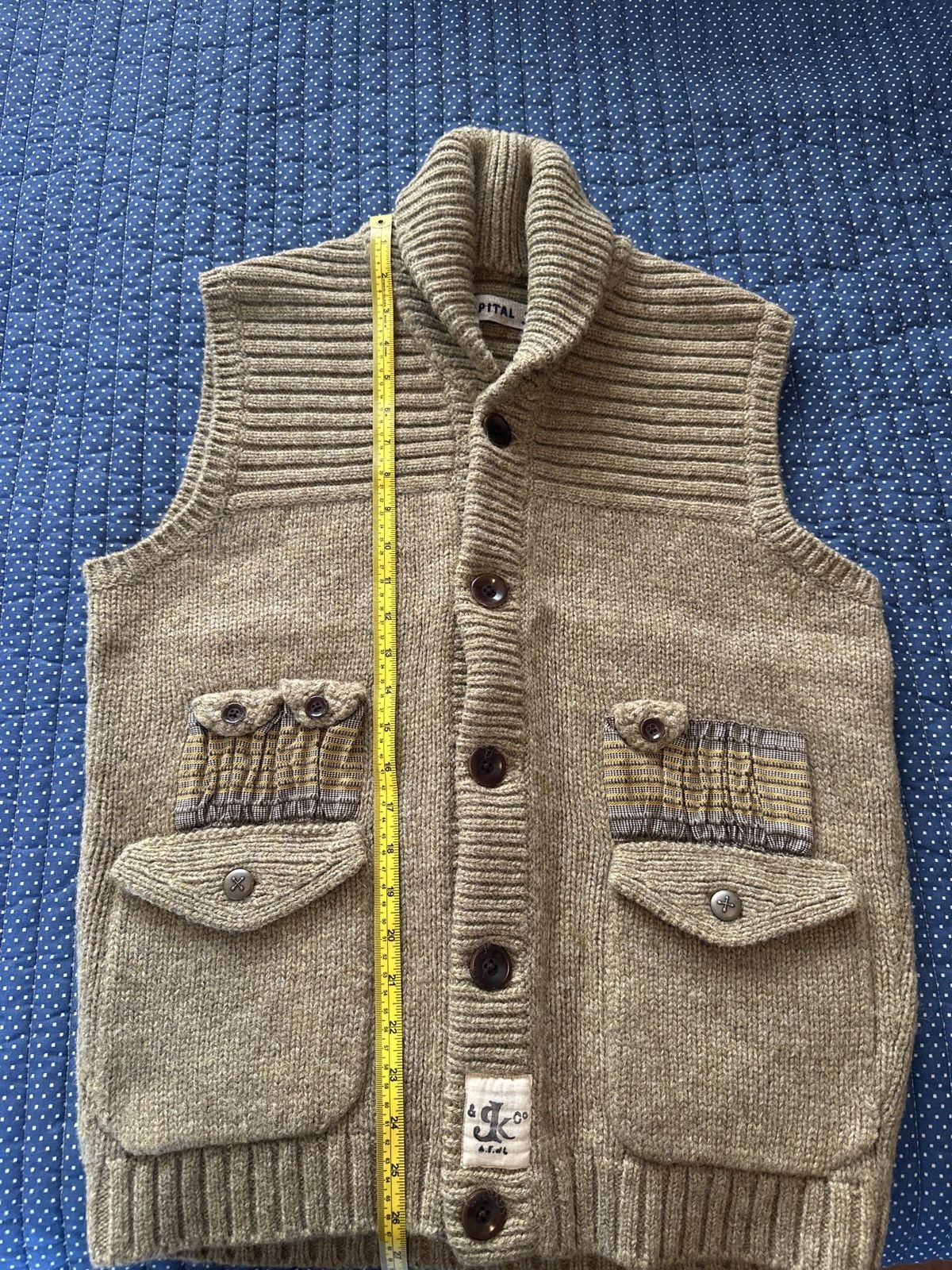 Kapital Kapital x Kapital kountry wool vest Size US L / EU 52-54 / 3 - 6 Thumbnail
