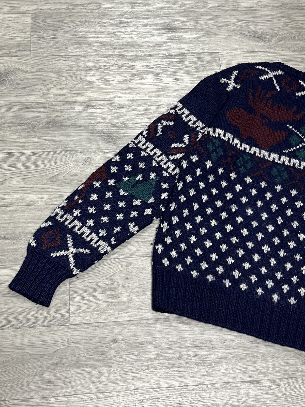 Polo Ralph Lauren Polo Ralph Lauren 90’s Nordic Deer sweater knit Size US M / EU 48-50 / 2 - 7 Thumbnail