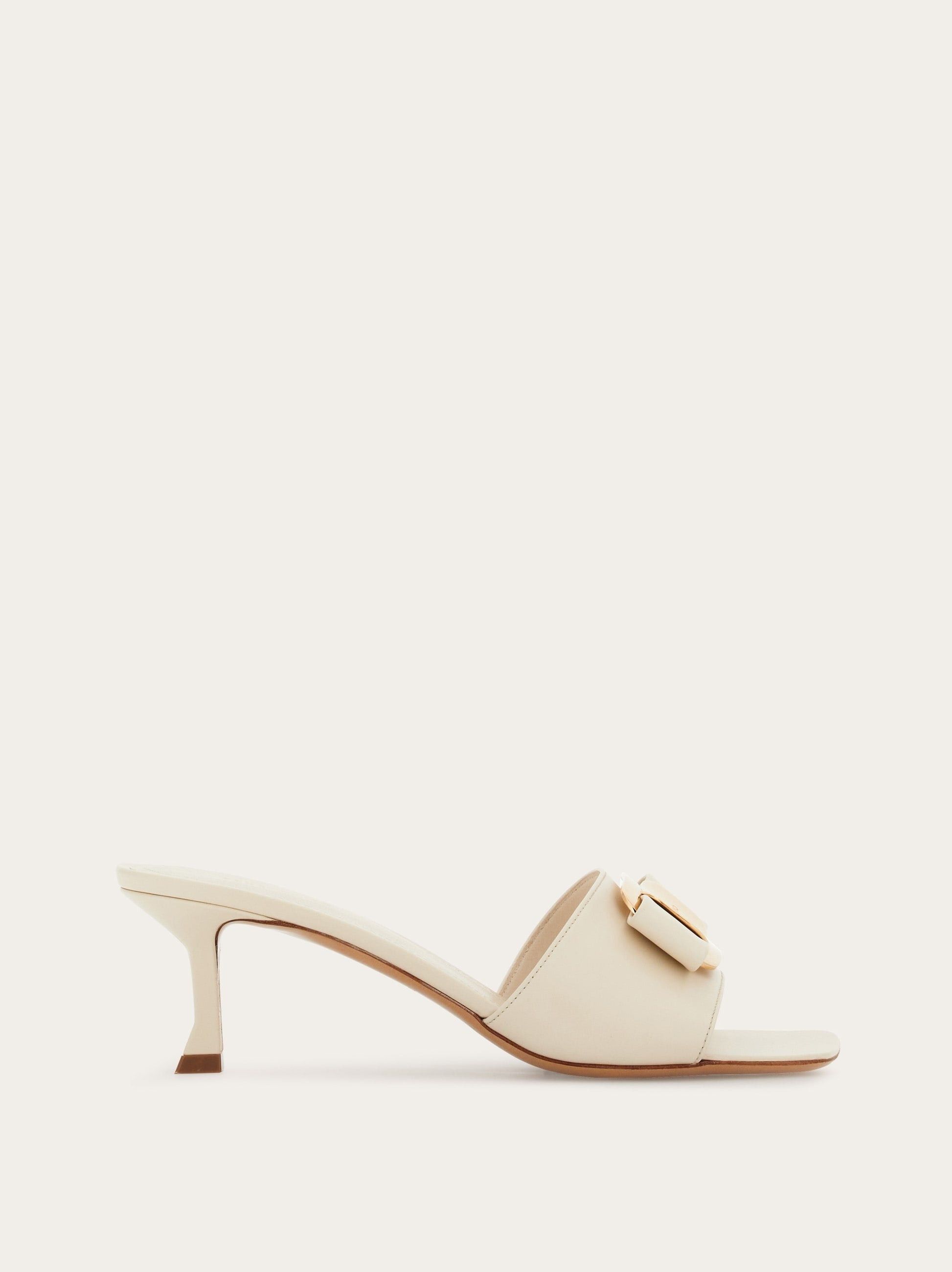 Ferragamo New Vara Plate Slide Sandals SIZE 8.5