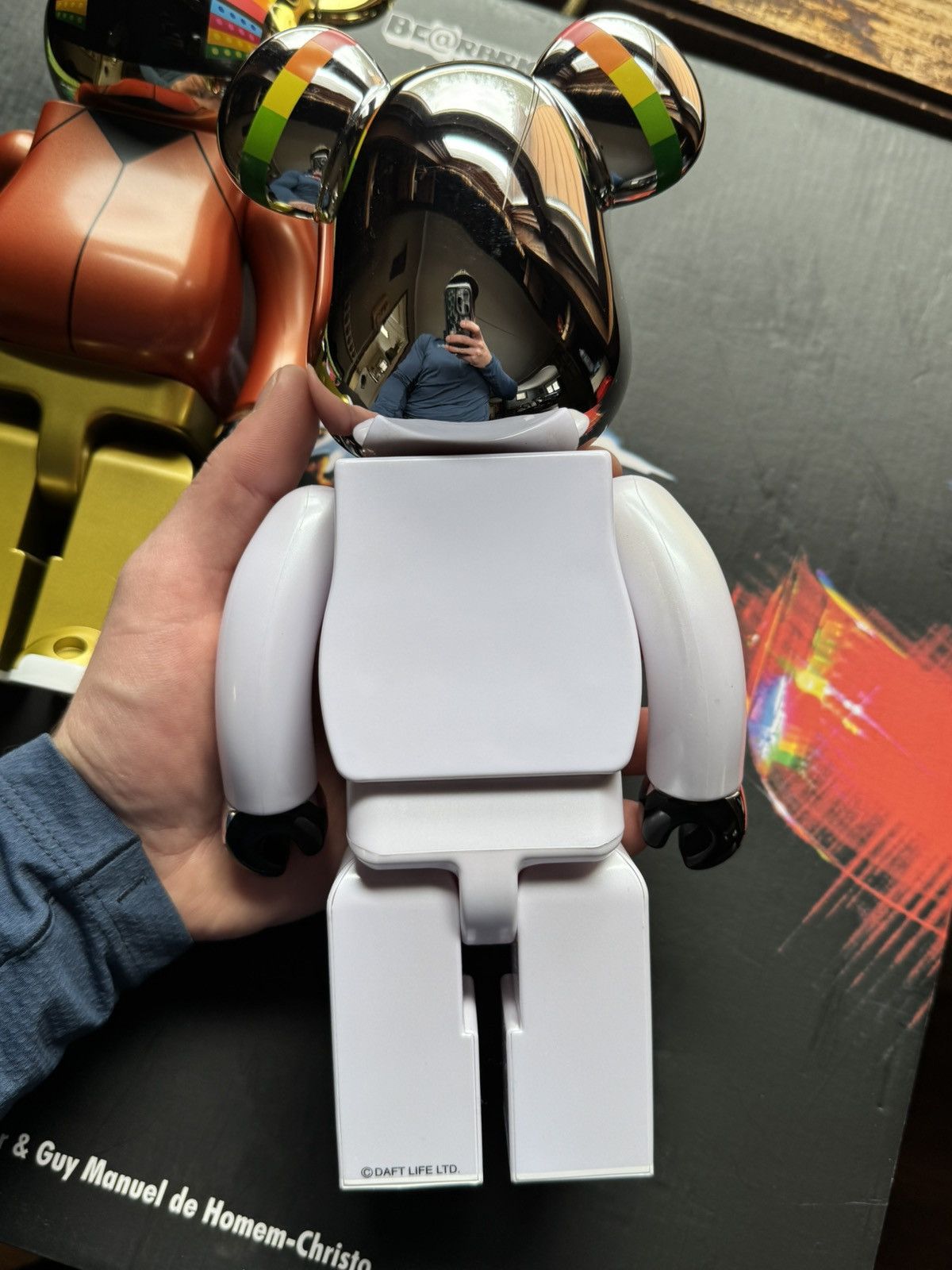 Medicom Toy Medicom BE@RBRICK 400% Daft Punk Size ONE SIZE - 6 Thumbnail