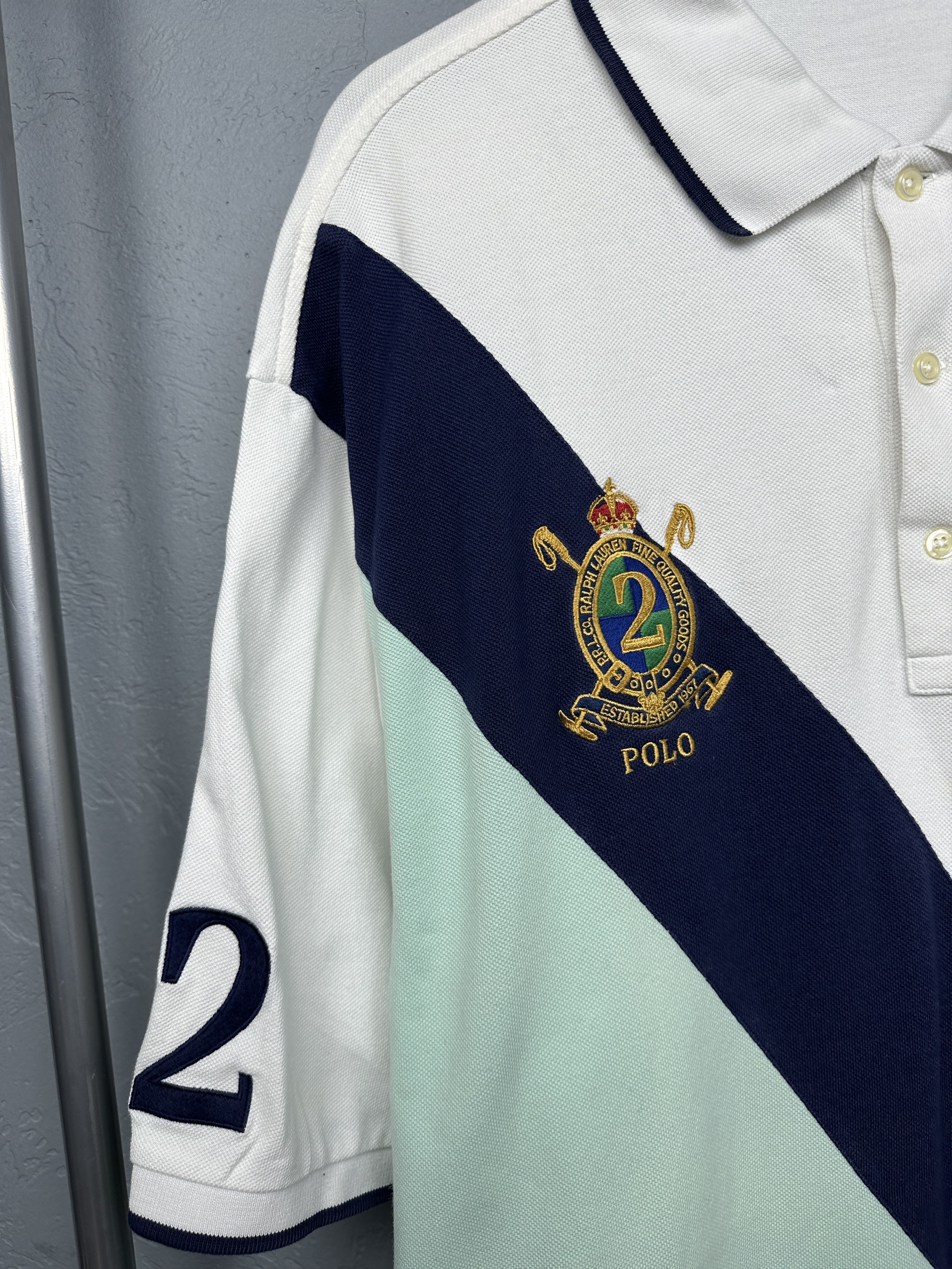 Polo Ralph Lauren Polo Ralph Lauren Mens Polo Shirt Size 2XLT Size US XXL / EU 58 / 5 - 3 Thumbnail