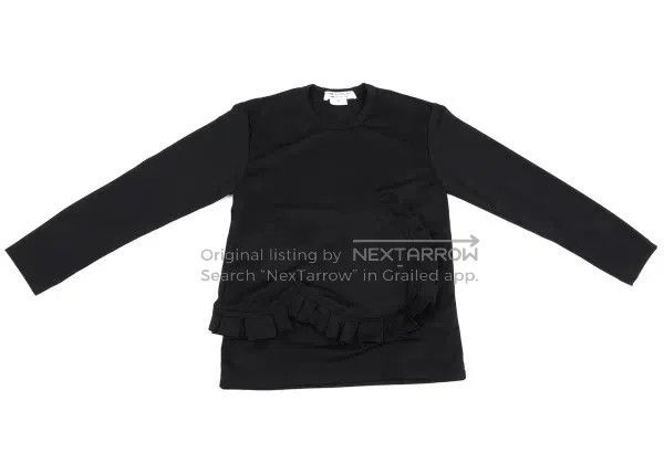 Comme des Garcons Comme Des Garcons Black vintage lace long-sleeved top Size XS / US 0-2 / IT 36-38 - 2 Thumbnail