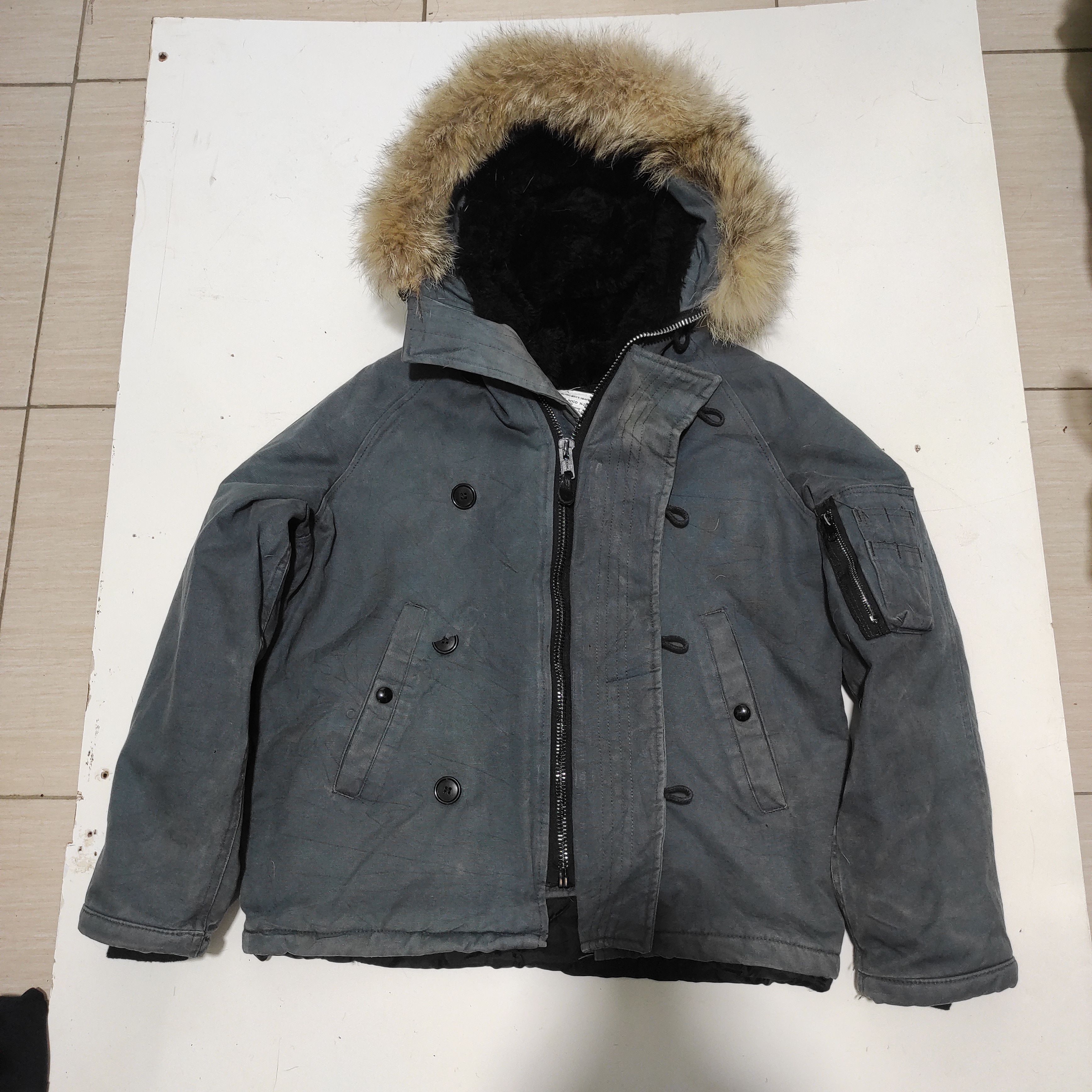 I. Spiewak And Sons JACKET FLYING MAN’S Attached Hood N 2B Made in USA Size US L / EU 52-54 / 3 - 2 Thumbnail