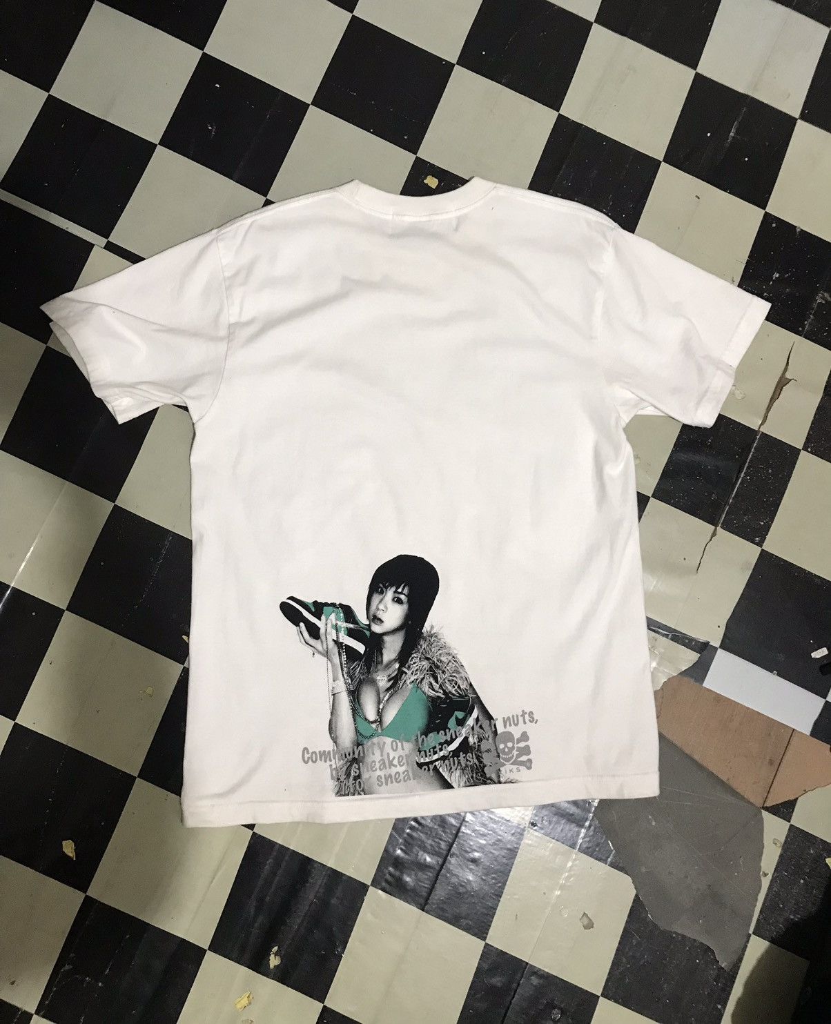 Japanese Brand × KIKS TYO × Nike KIKSTYO AKI HOSHINO Nike Dunk SB Tiffany tee Size US L / EU 52-54 / 3 - 6 Thumbnail