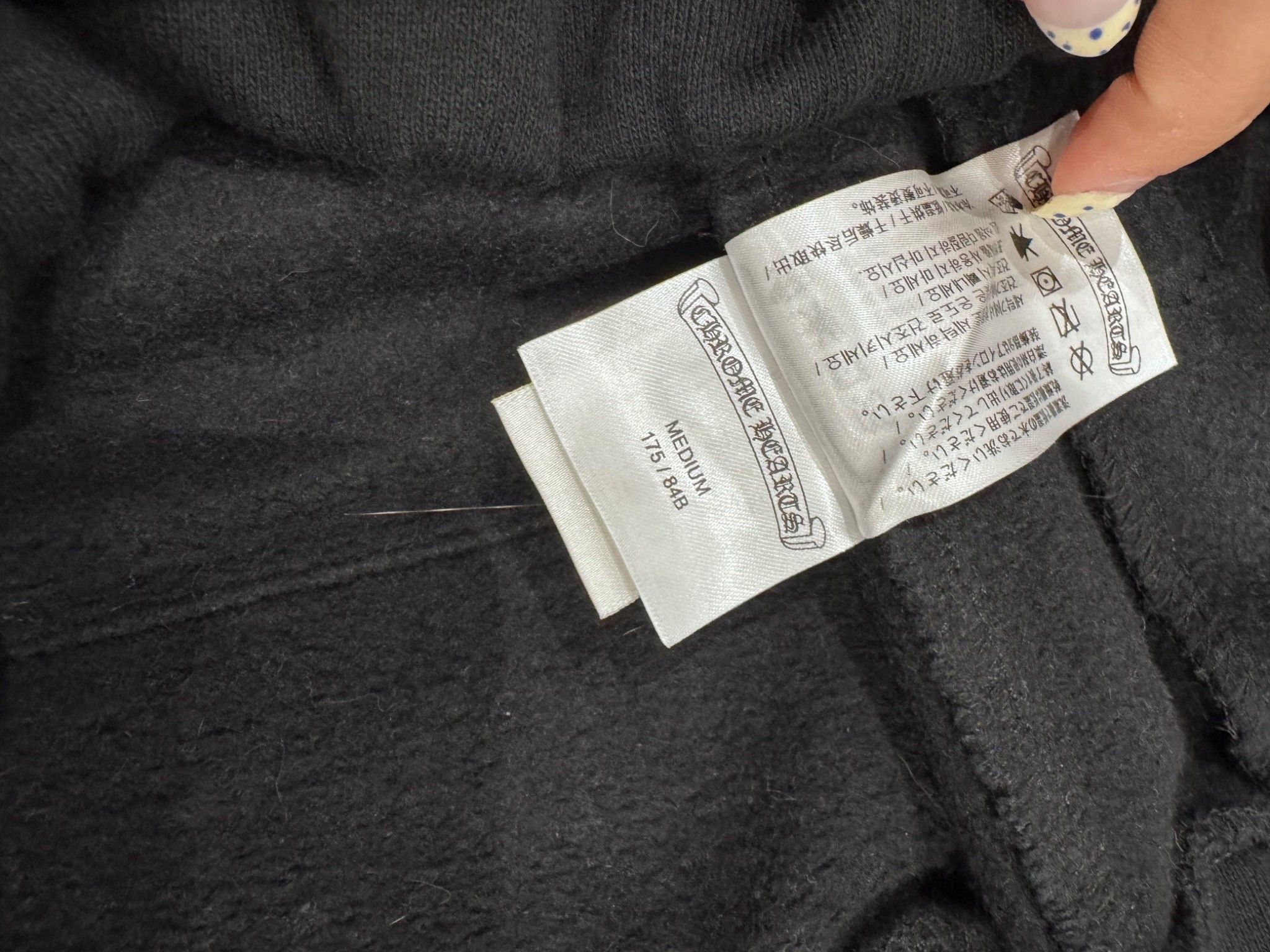 Chrome Hearts Chrome Hearts Scroll Logo Sweatpants Black Size US 32 / EU 48 - 12 Thumbnail