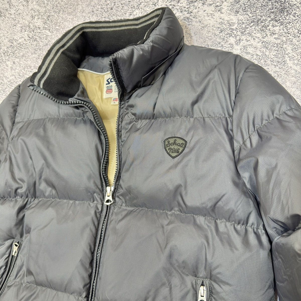 Schott Schott NYC Mens Winter Bomber Jacket L size Size US L / EU 52-54 / 3 - 6 Thumbnail