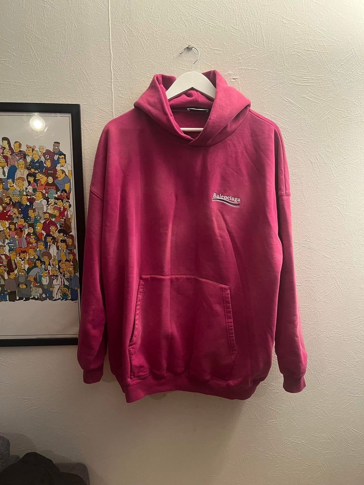 Balenciaga Logo hoodie Size US M / EU 48-50 / 2 - 1 Thumbnail