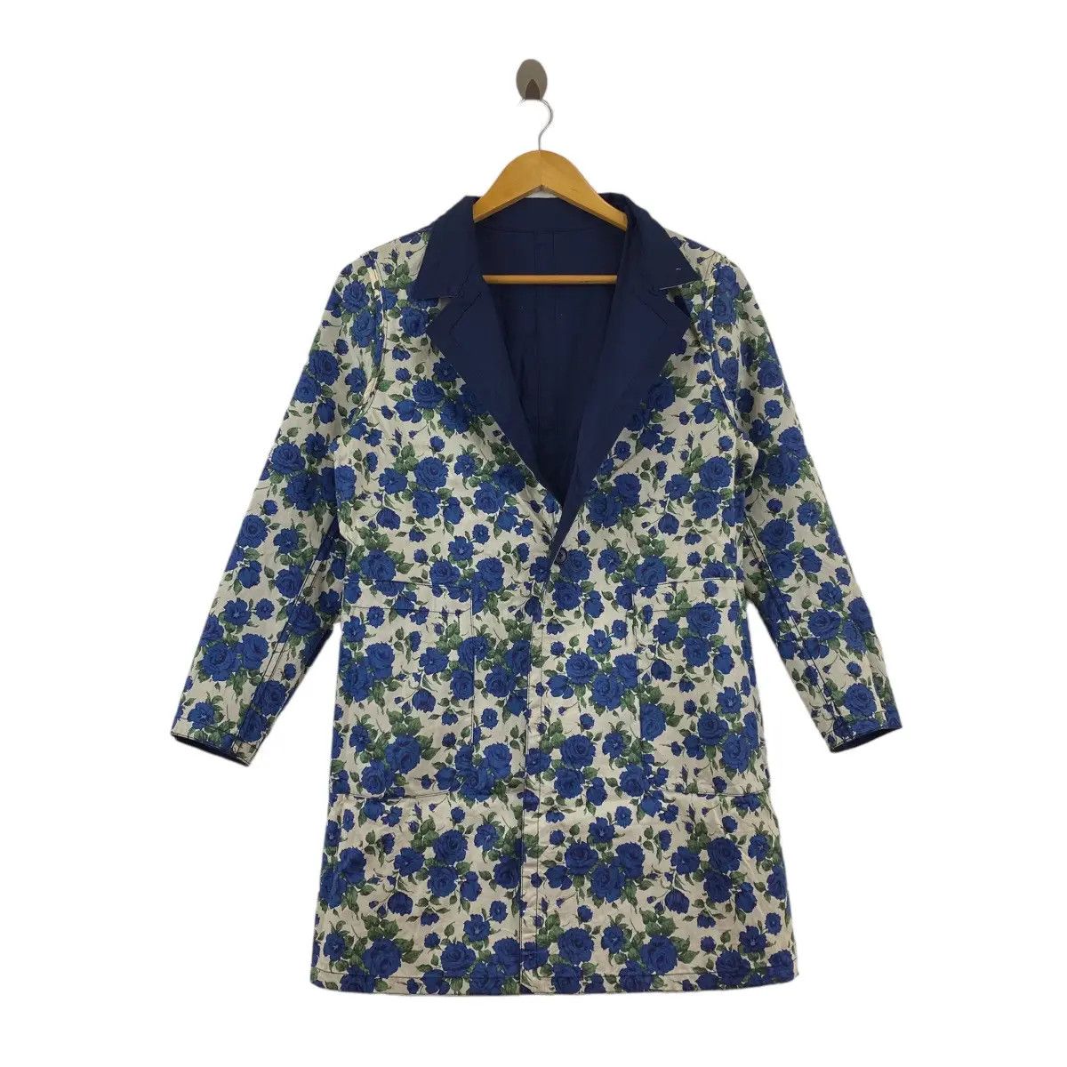 Japanese Brand × Vintage Vintage SPICK & SPAN JAPAN All Over Print Floral Reversible Size M / US 6-8 / IT 42-44 - 2 Thumbnail