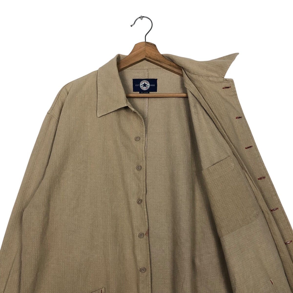 Japanese Brand 📌Vintage Chore Work Jacket Converse All Star Duck Canvas Size US L / EU 52-54 / 3 - 13 Thumbnail