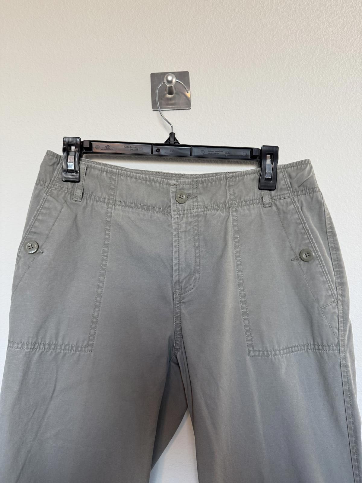 Eddie Bauer Y2K Olive Green Eddie Bauer Women Cargo Pants Zipper Pockets Size 28" / US 6 / IT 42 - 3 Thumbnail