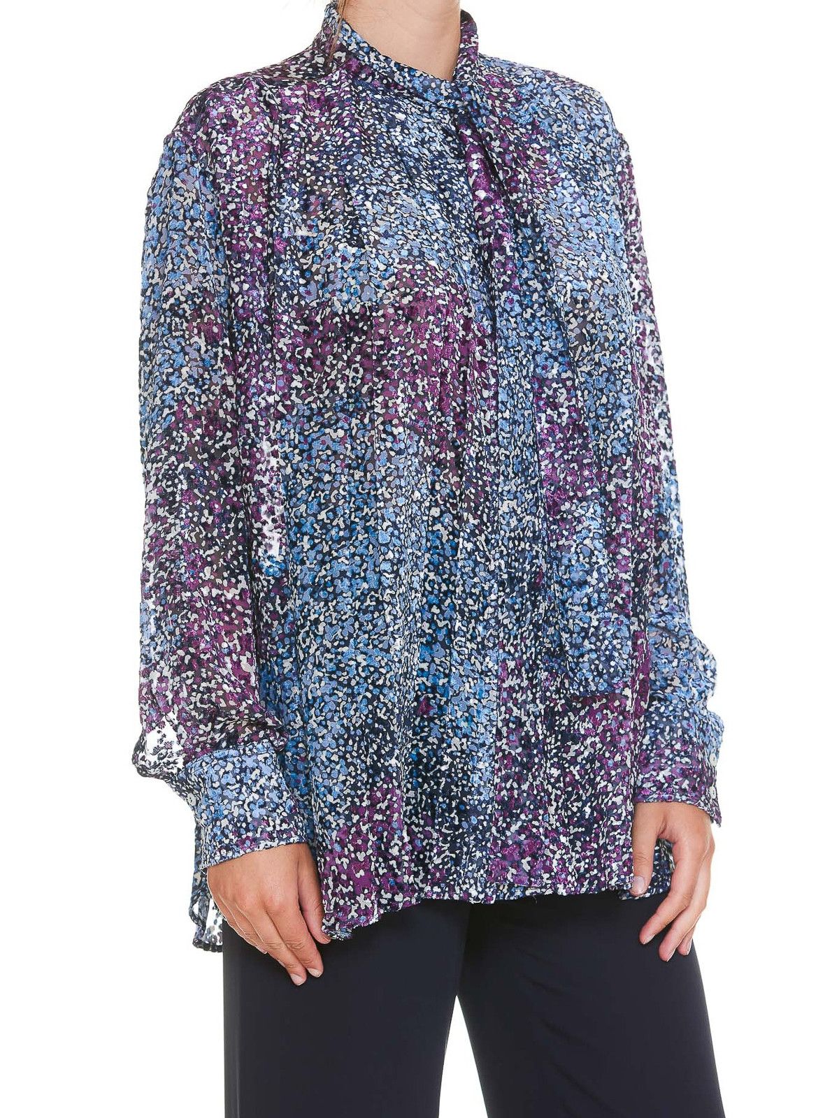 Golden Goose o1y0825 Patterned Shirt in Multicolor Size M / US 6-8 / IT 42-44 - 2 Thumbnail
