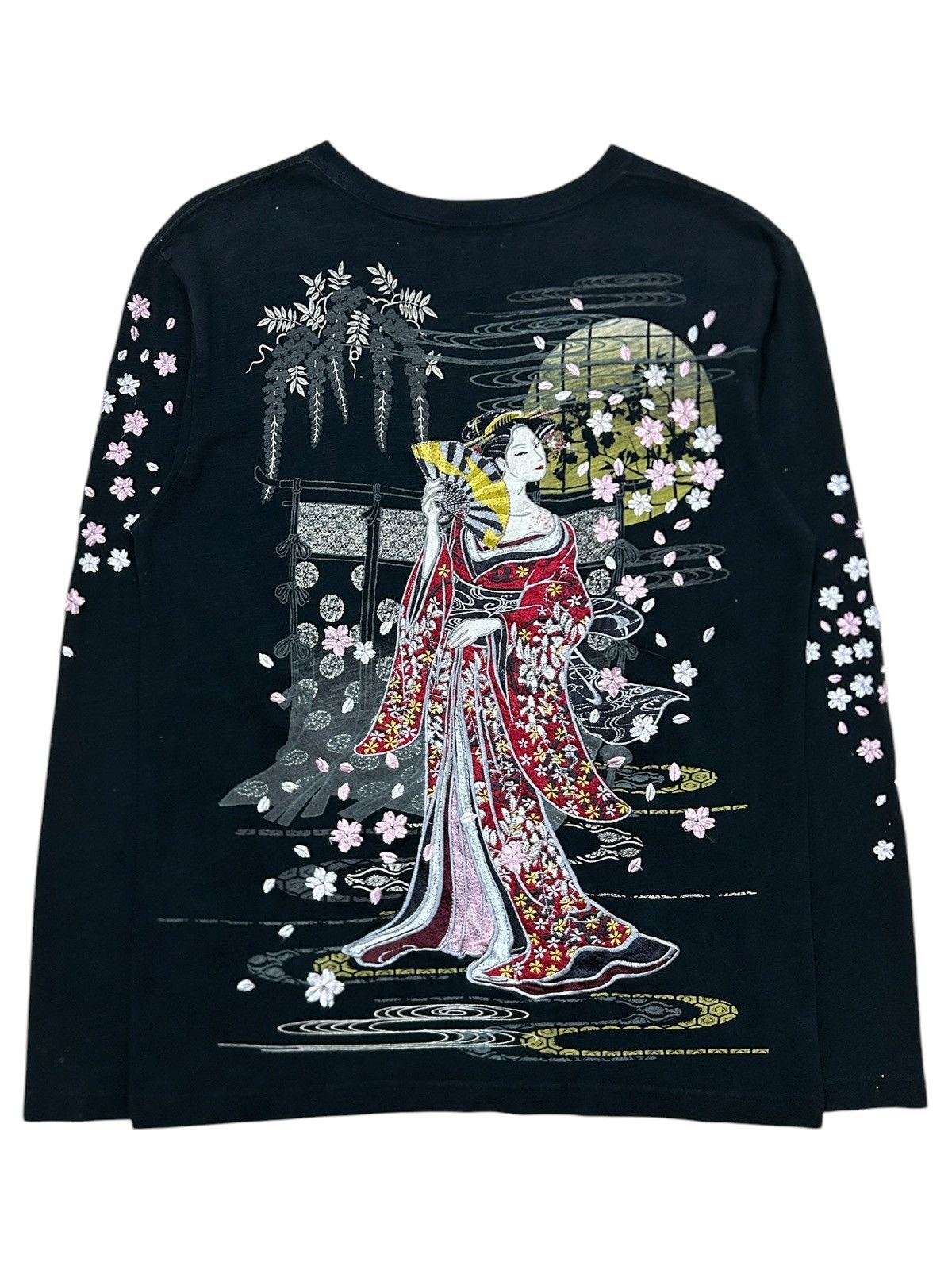 Japanese Brand Vintage The Japanese Tradition Karakuri ‘Geisha’ Tee Size US M / EU 48-50 / 2 - 1 Thumbnail