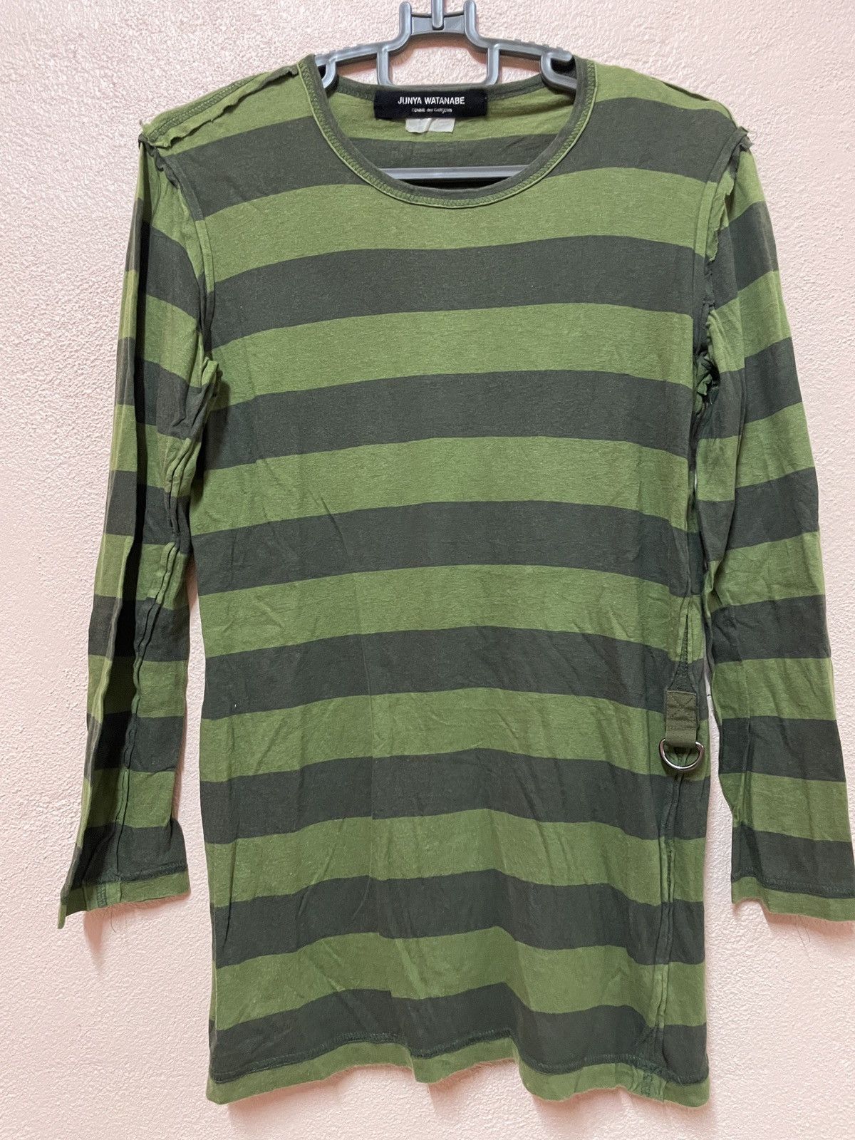 Comme des Garcons Junya Watanabe Comme Des Garçons JR-T023 Bondage Stripe Punk Size US S / EU 44-46 / 1 - 3 Thumbnail